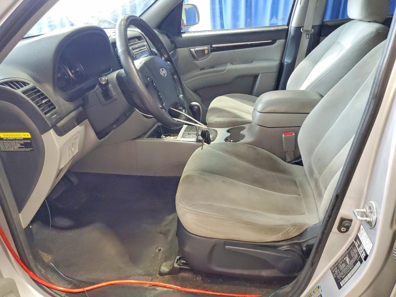 2008 Hyundai Santa Fe Se Silver vin: 5NMSH73E48H186963