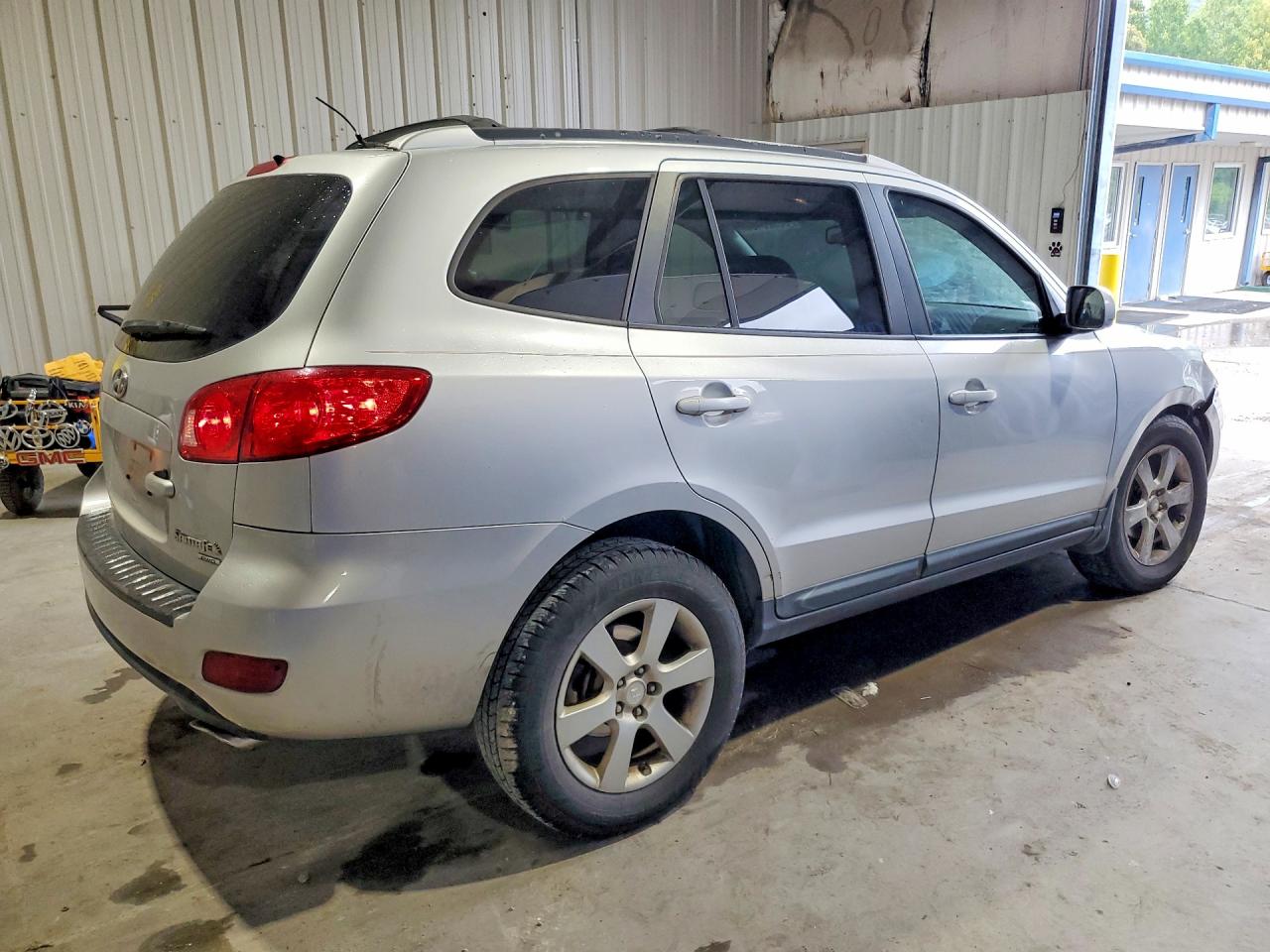 2008 Hyundai Santa Fe Se Silver vin: 5NMSH73E48H186963