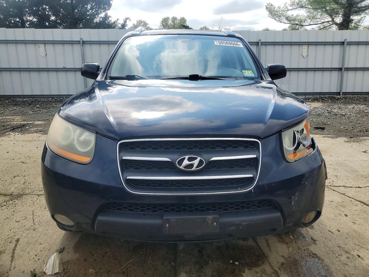 2008 Hyundai Santa Fe Se Black vin: 5NMSH73E48H223350