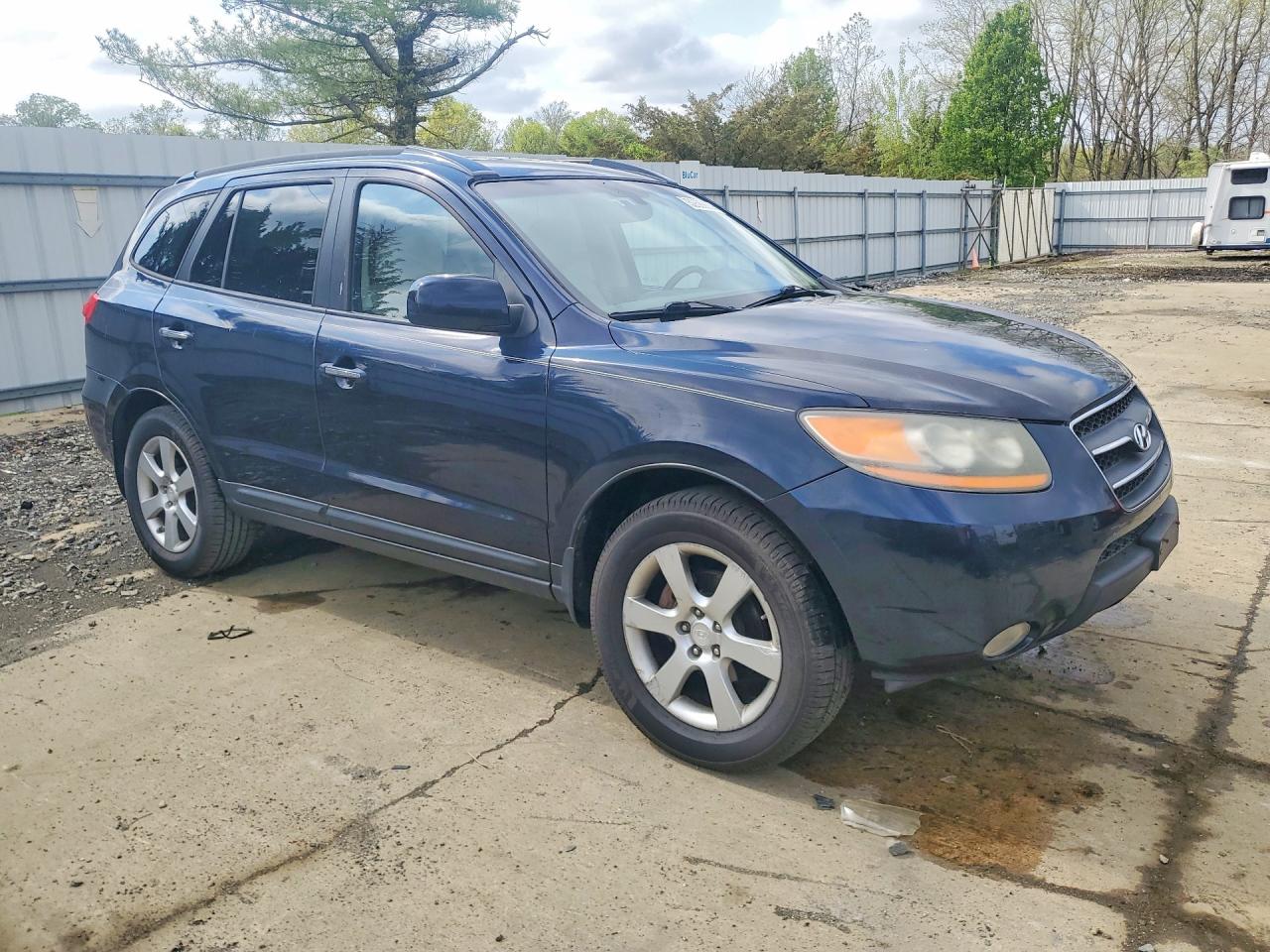 2008 Hyundai Santa Fe Se Black vin: 5NMSH73E48H223350