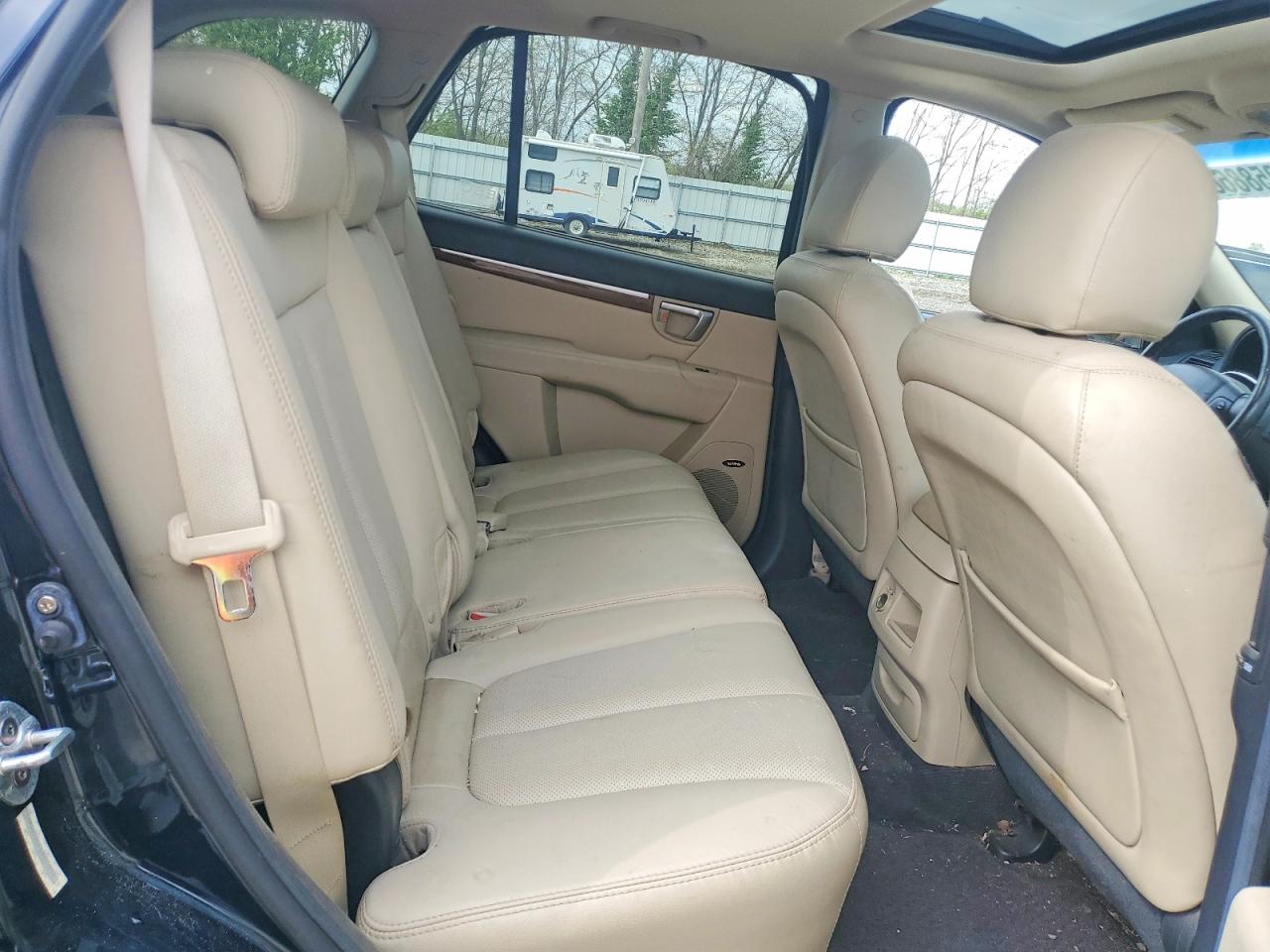 2008 Hyundai Santa Fe Se Black vin: 5NMSH73E48H223350
