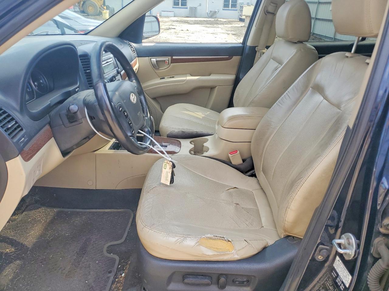 2008 Hyundai Santa Fe Se Black vin: 5NMSH73E48H223350
