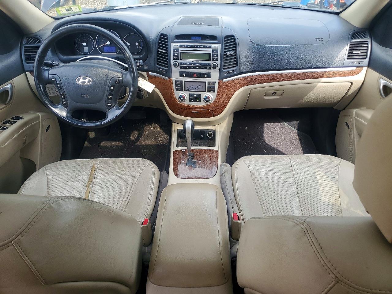 2008 Hyundai Santa Fe Se Black vin: 5NMSH73E48H223350