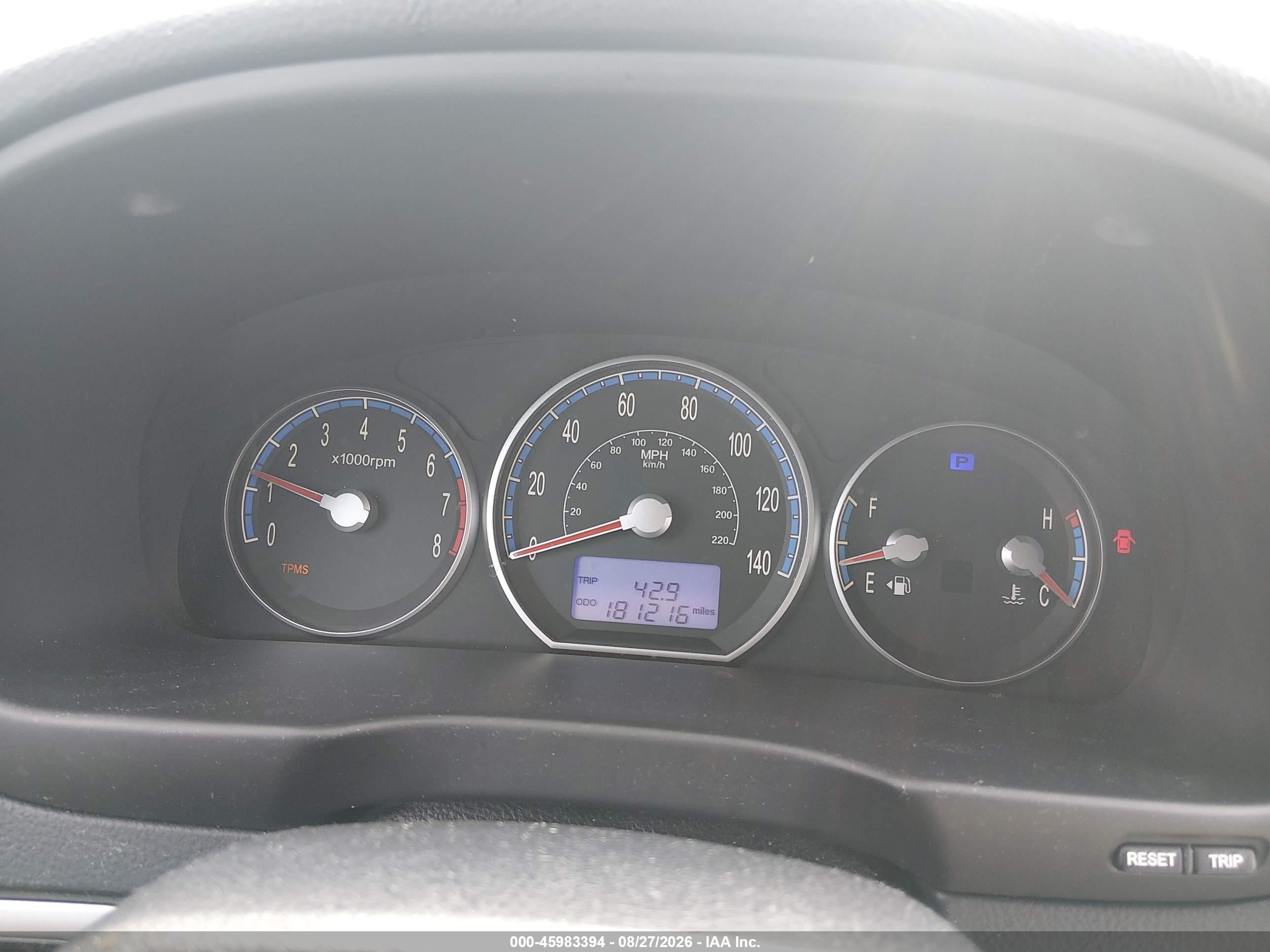 2009 Hyundai Santa Fe Se Light Blue vin: 5NMSH73E49H270993