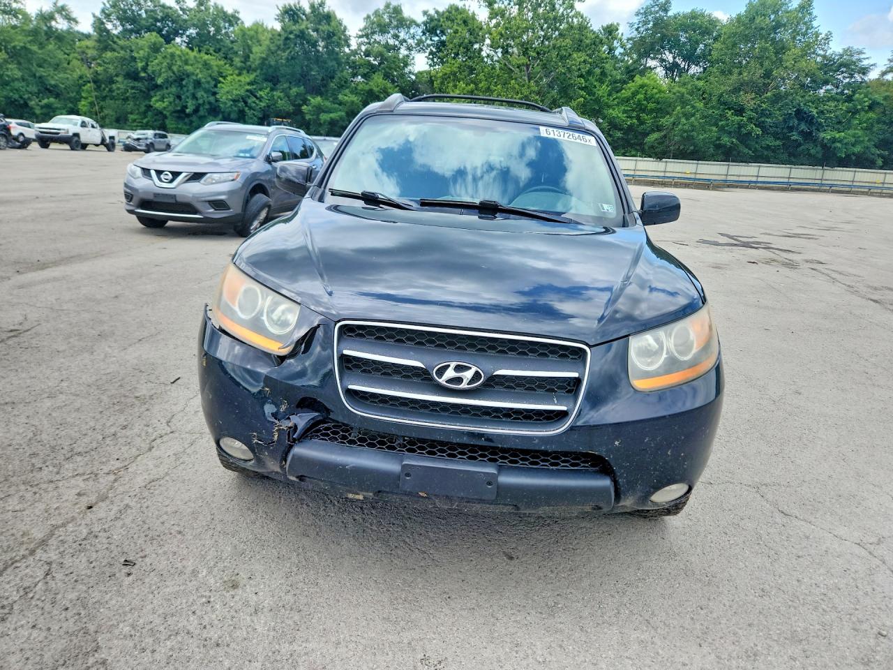 2009 Hyundai Santa Fe Limited Black vin: 5NMSH73E49H305323