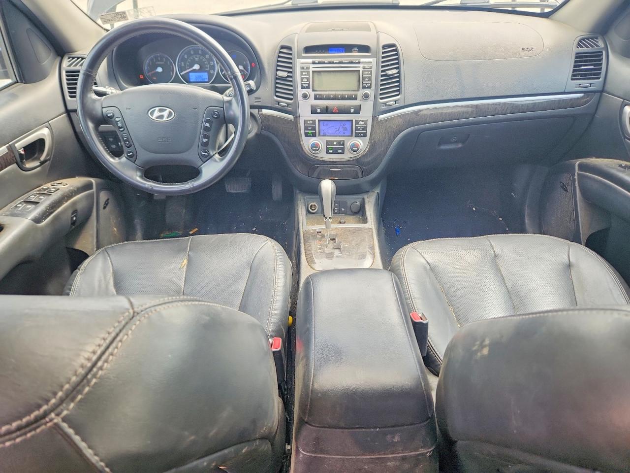 2009 Hyundai Santa Fe Limited Black vin: 5NMSH73E49H305323