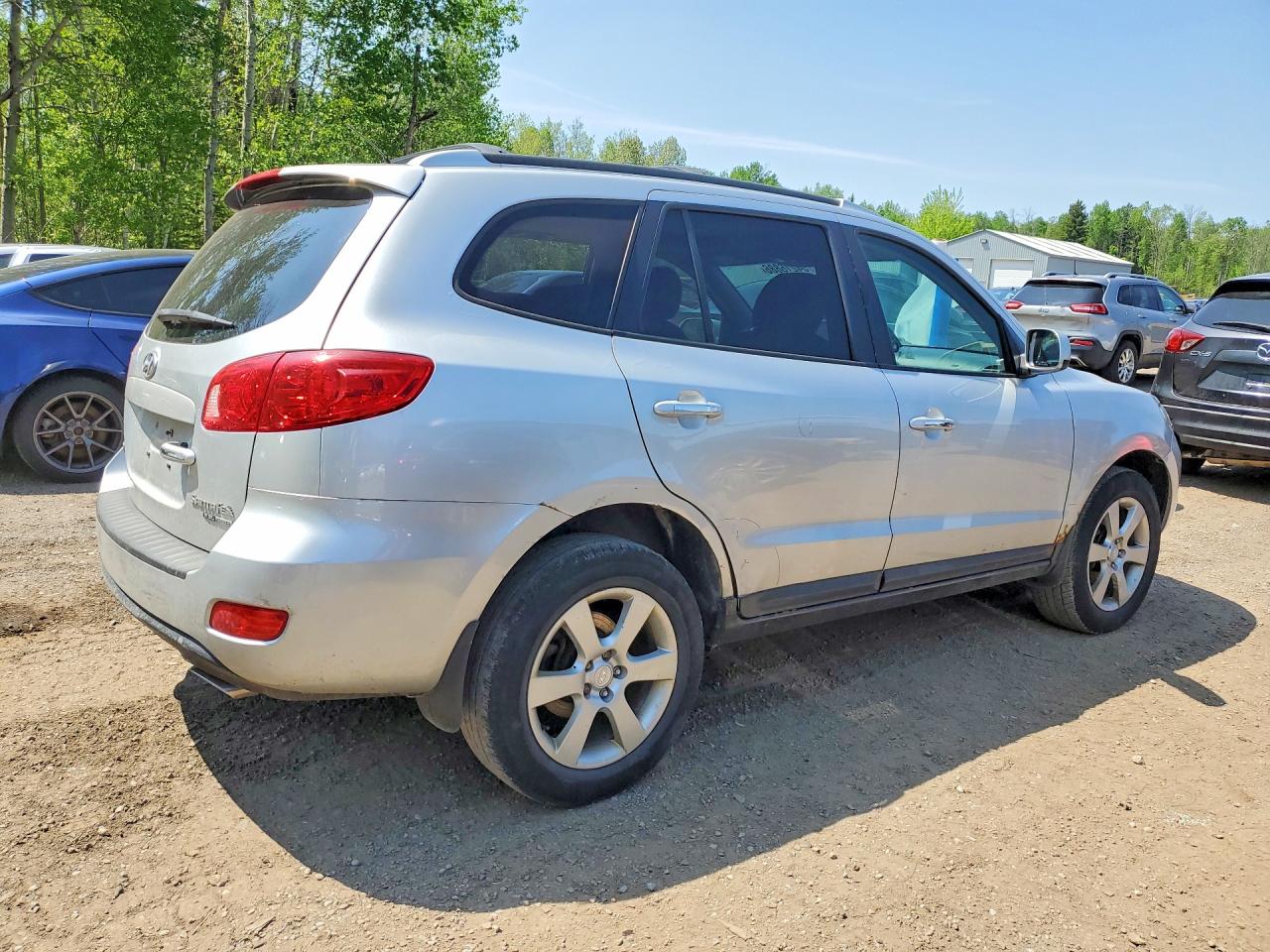 2007 Hyundai Santa Fe Se Серебряный vin: 5NMSH73E57H088958