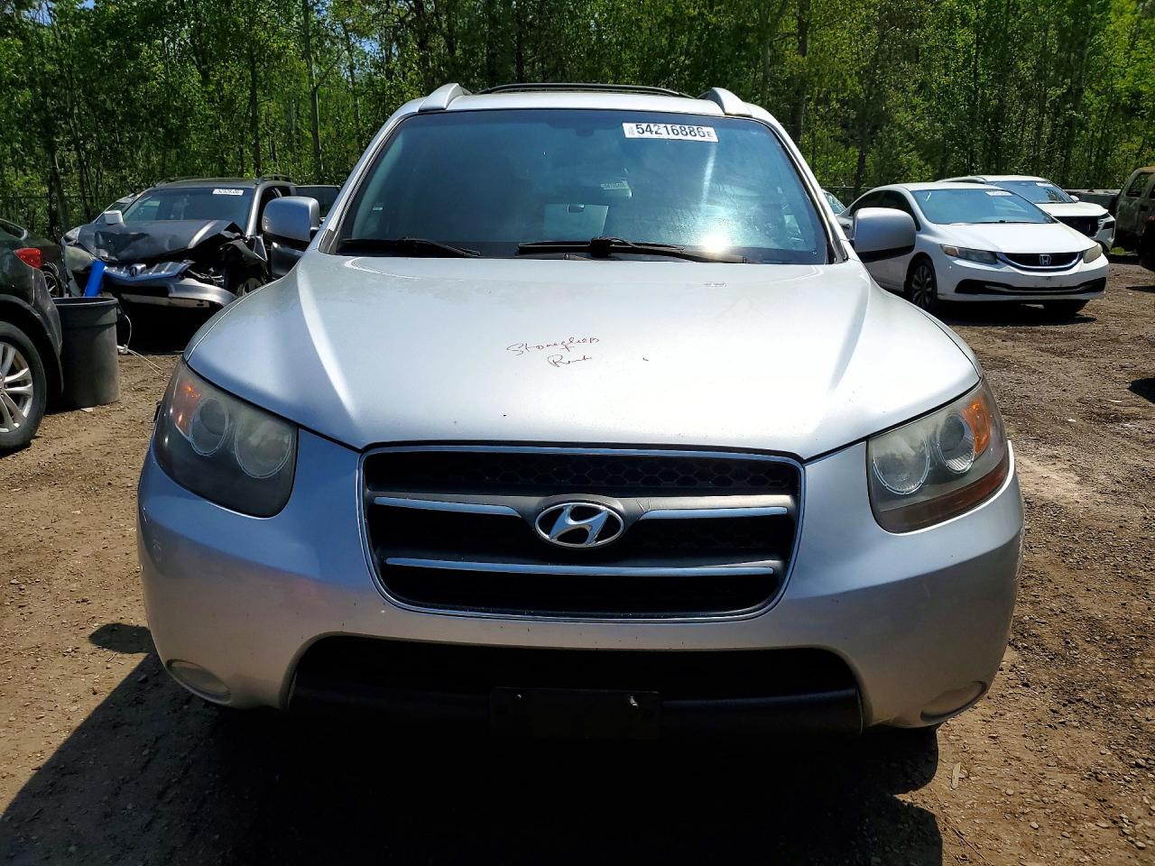 2007 Hyundai Santa Fe Se Серебряный vin: 5NMSH73E57H088958