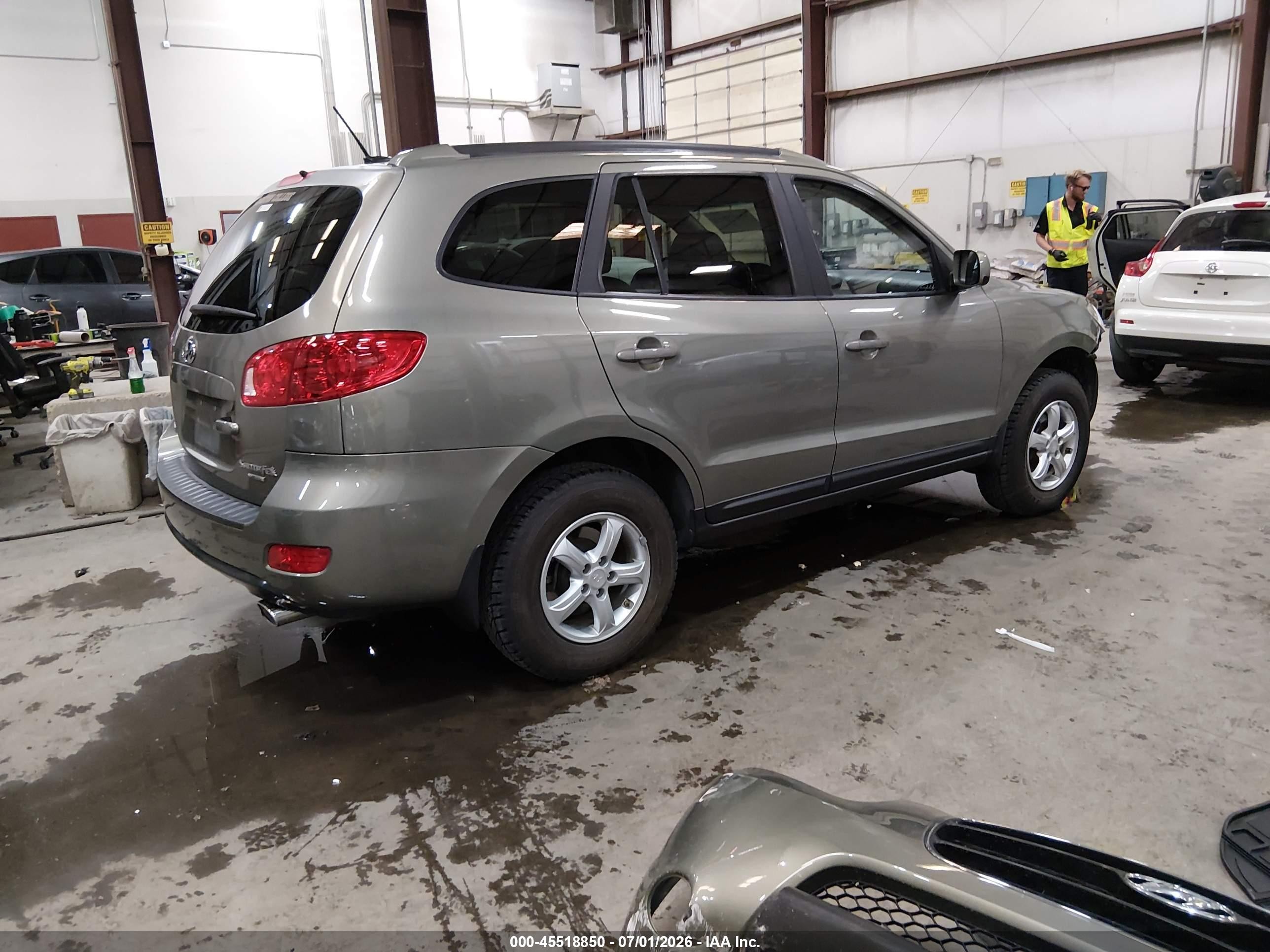 2008 Hyundai Santa Fe Limited/se Зеленый vin: 5NMSH73E58H166544
