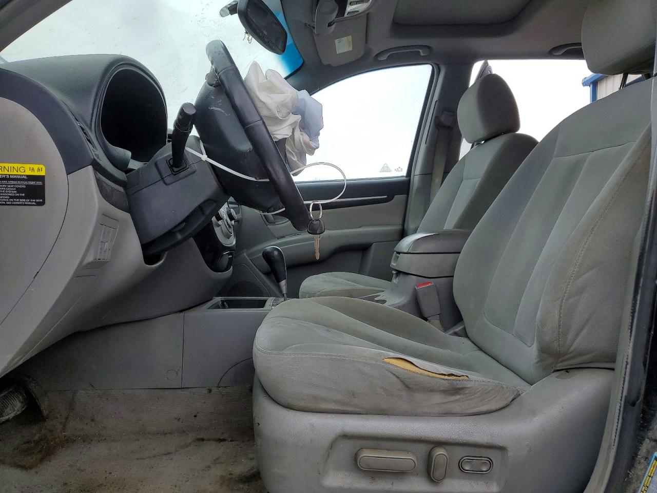 2008 Hyundai Santa Fe Se Black vin: 5NMSH73E58H169802