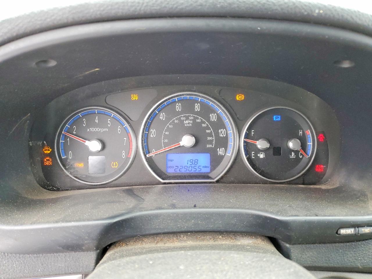 2008 Hyundai Santa Fe Se Black vin: 5NMSH73E58H169802
