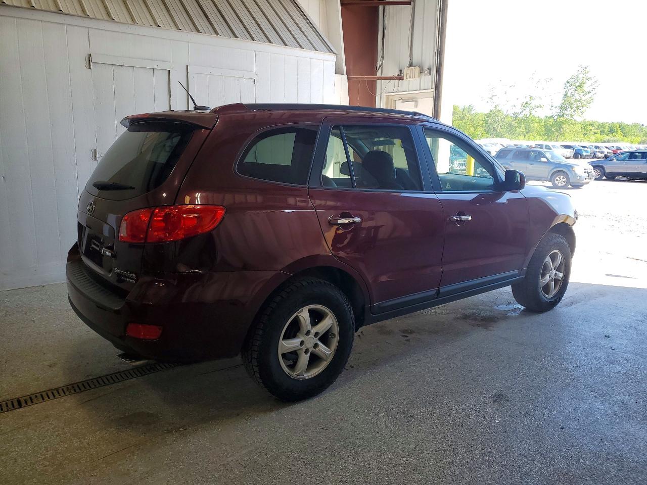 2008 Hyundai Santa Fe Se Red vin: 5NMSH73E58H178970