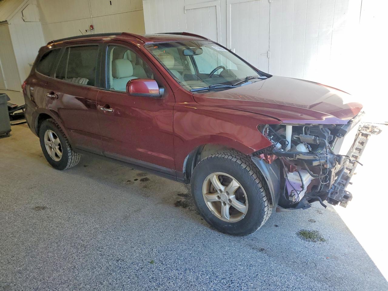 2008 Hyundai Santa Fe Se Red vin: 5NMSH73E58H178970