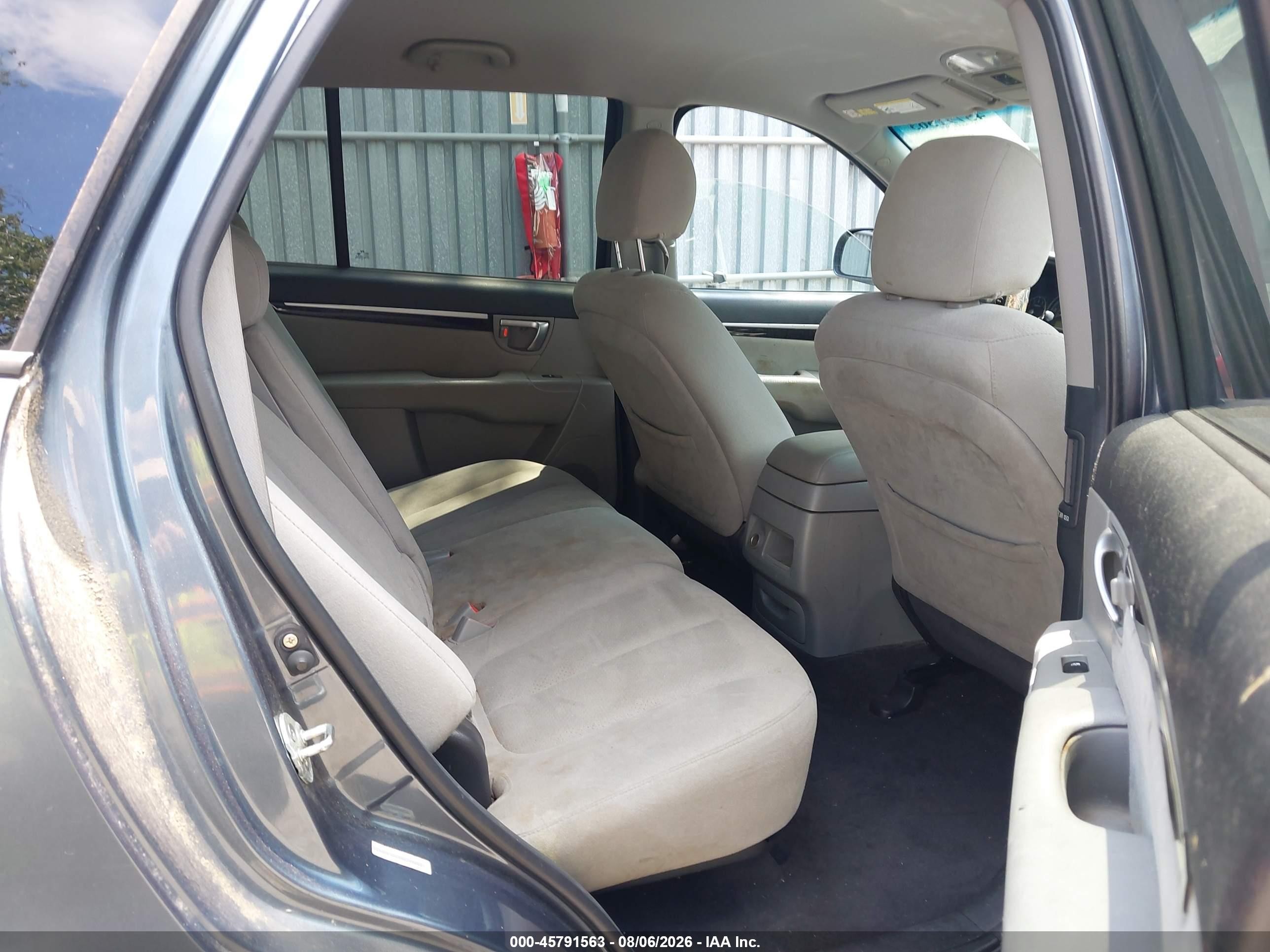 2009 Hyundai Santa Fe Se Blue vin: 5NMSH73E59H235041