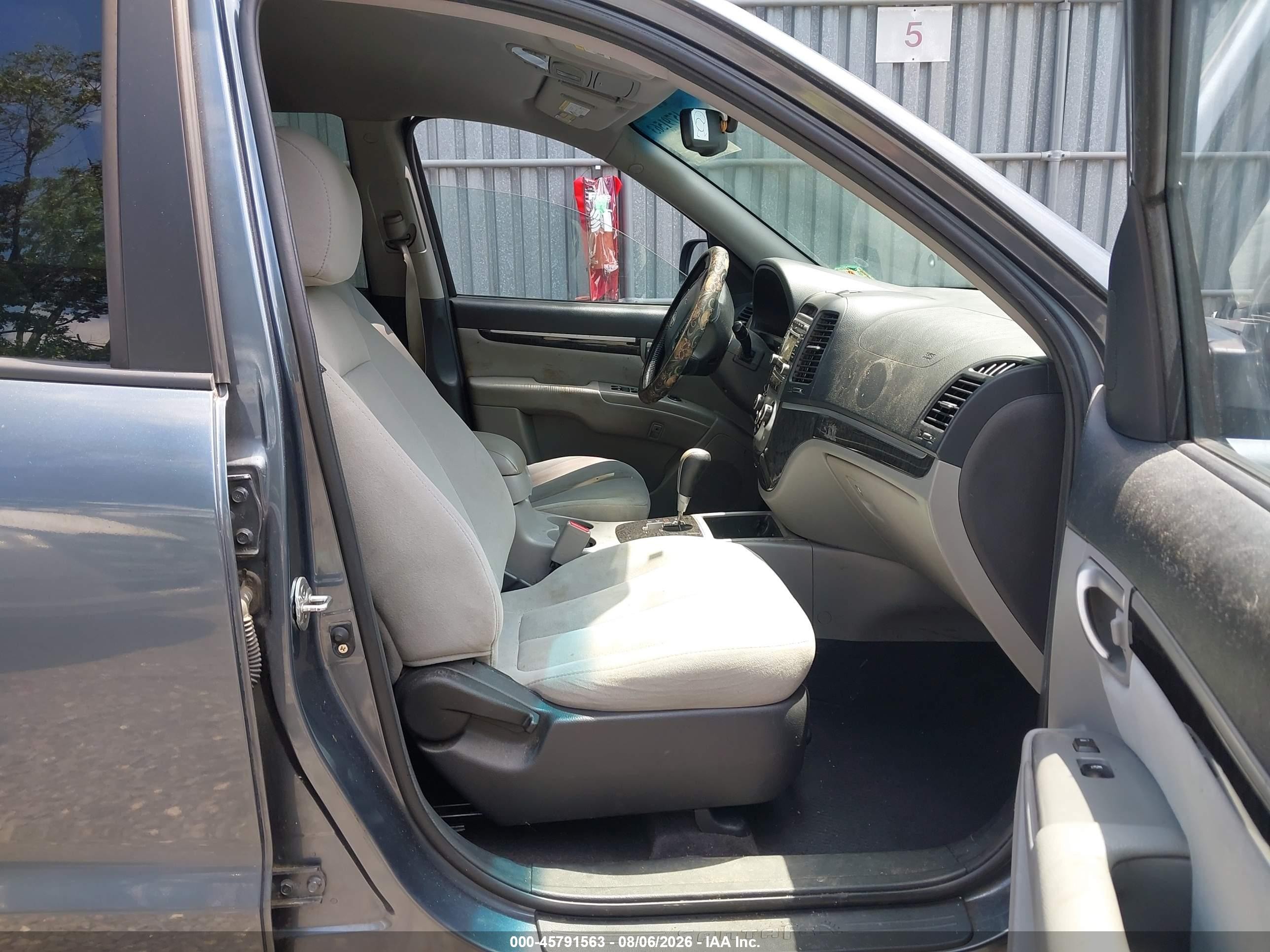 2009 Hyundai Santa Fe Se Blue vin: 5NMSH73E59H235041