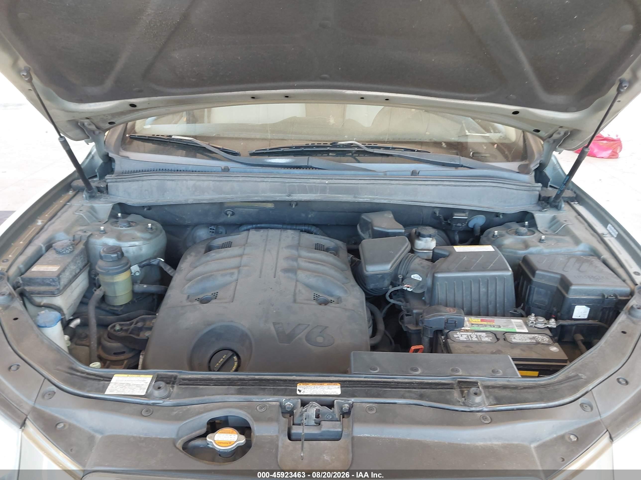 2009 Hyundai Santa Fe Se Gray vin: 5NMSH73E59H235332