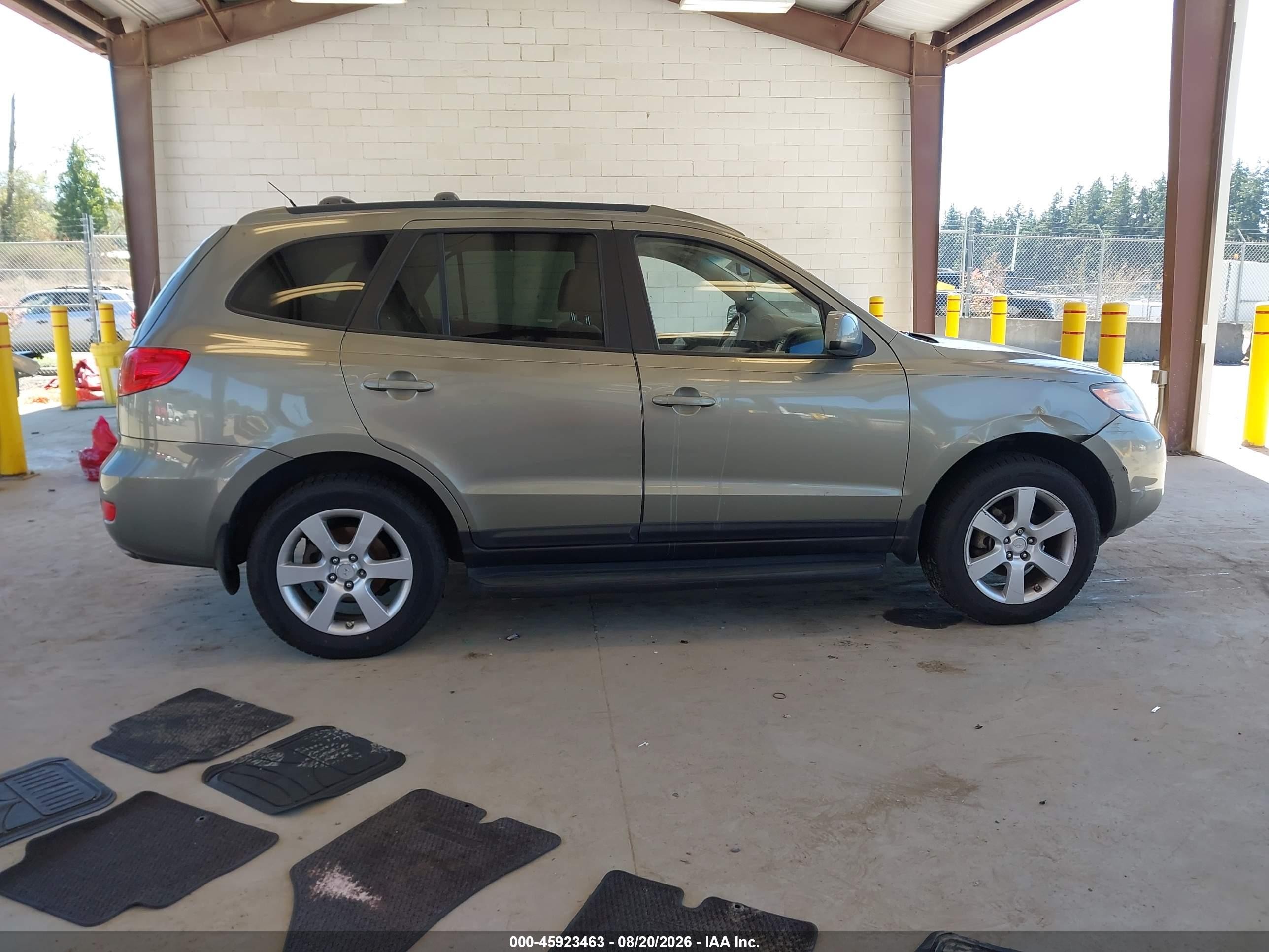 2009 Hyundai Santa Fe Se Gray vin: 5NMSH73E59H235332