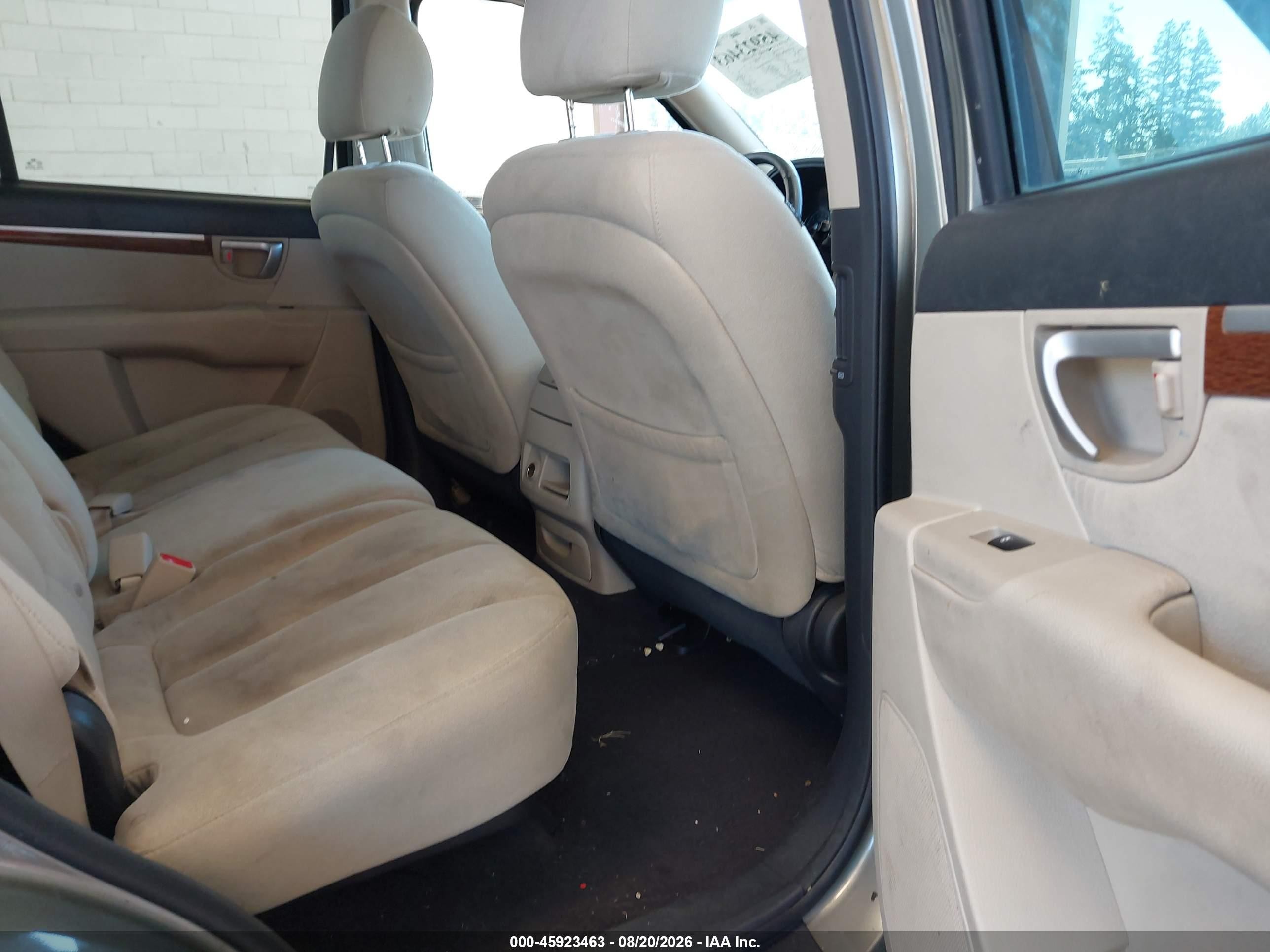 2009 Hyundai Santa Fe Se Gray vin: 5NMSH73E59H235332