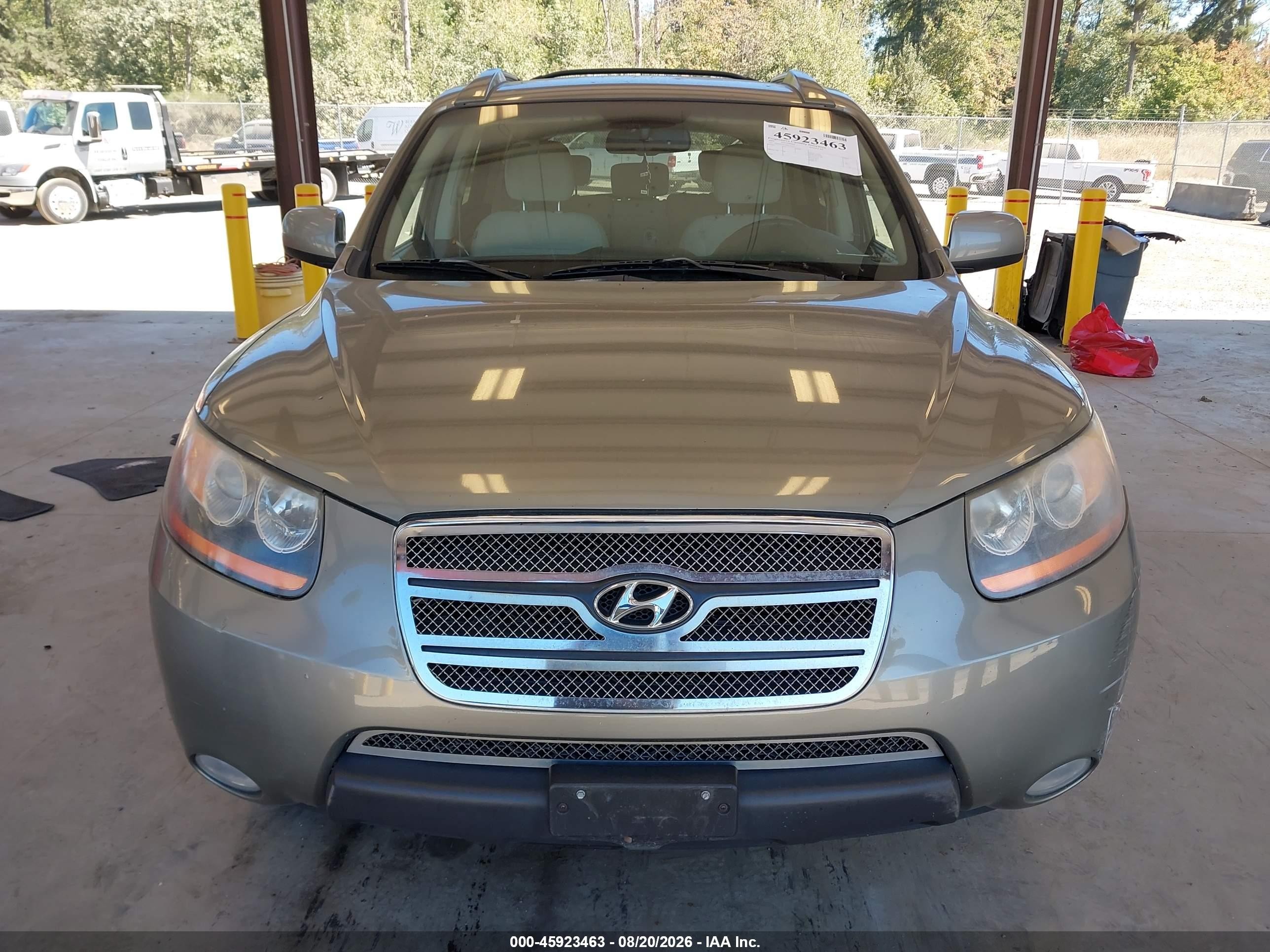 2009 Hyundai Santa Fe Se Gray vin: 5NMSH73E59H235332