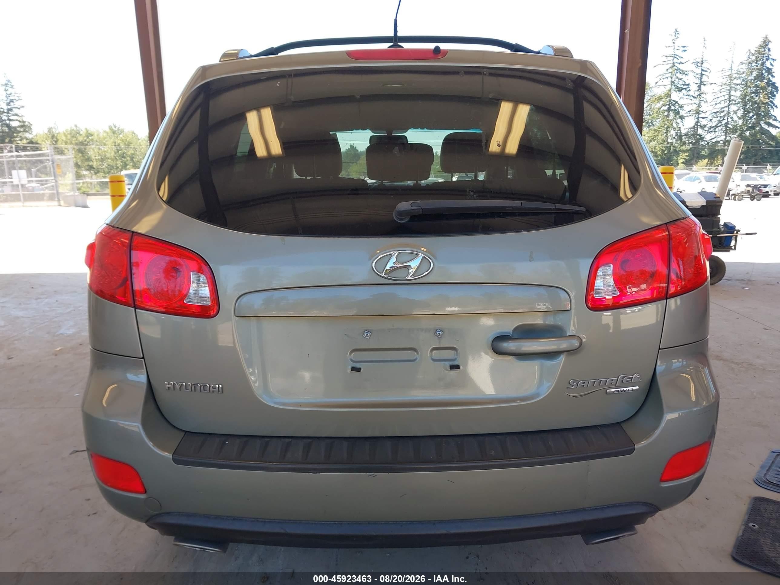 2009 Hyundai Santa Fe Se Gray vin: 5NMSH73E59H235332
