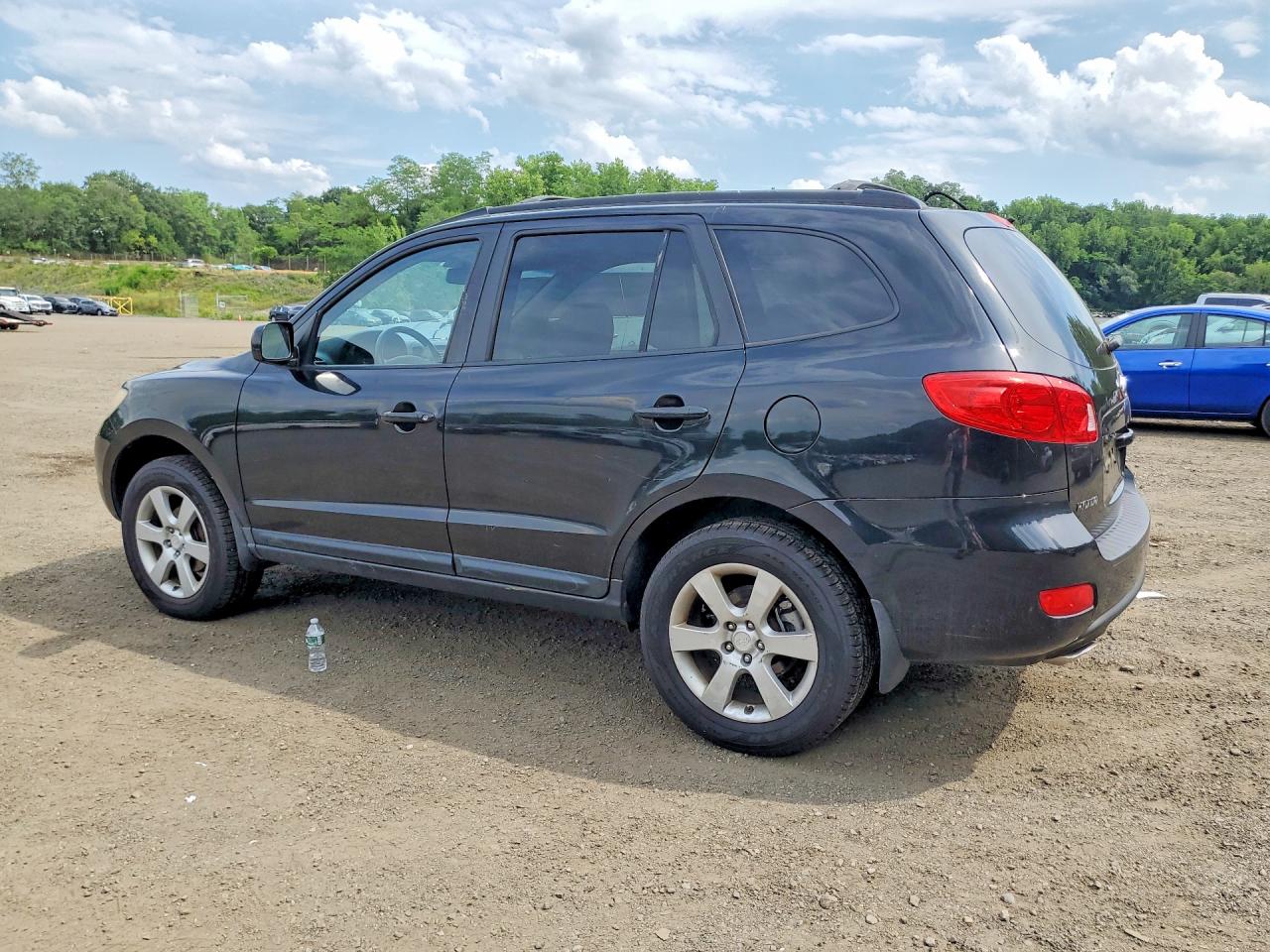 2009 Hyundai Santa Fe Se Black vin: 5NMSH73E59H243124