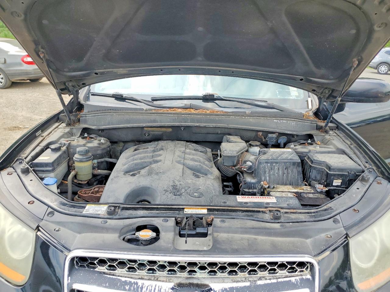 2009 Hyundai Santa Fe Se Black vin: 5NMSH73E59H243124