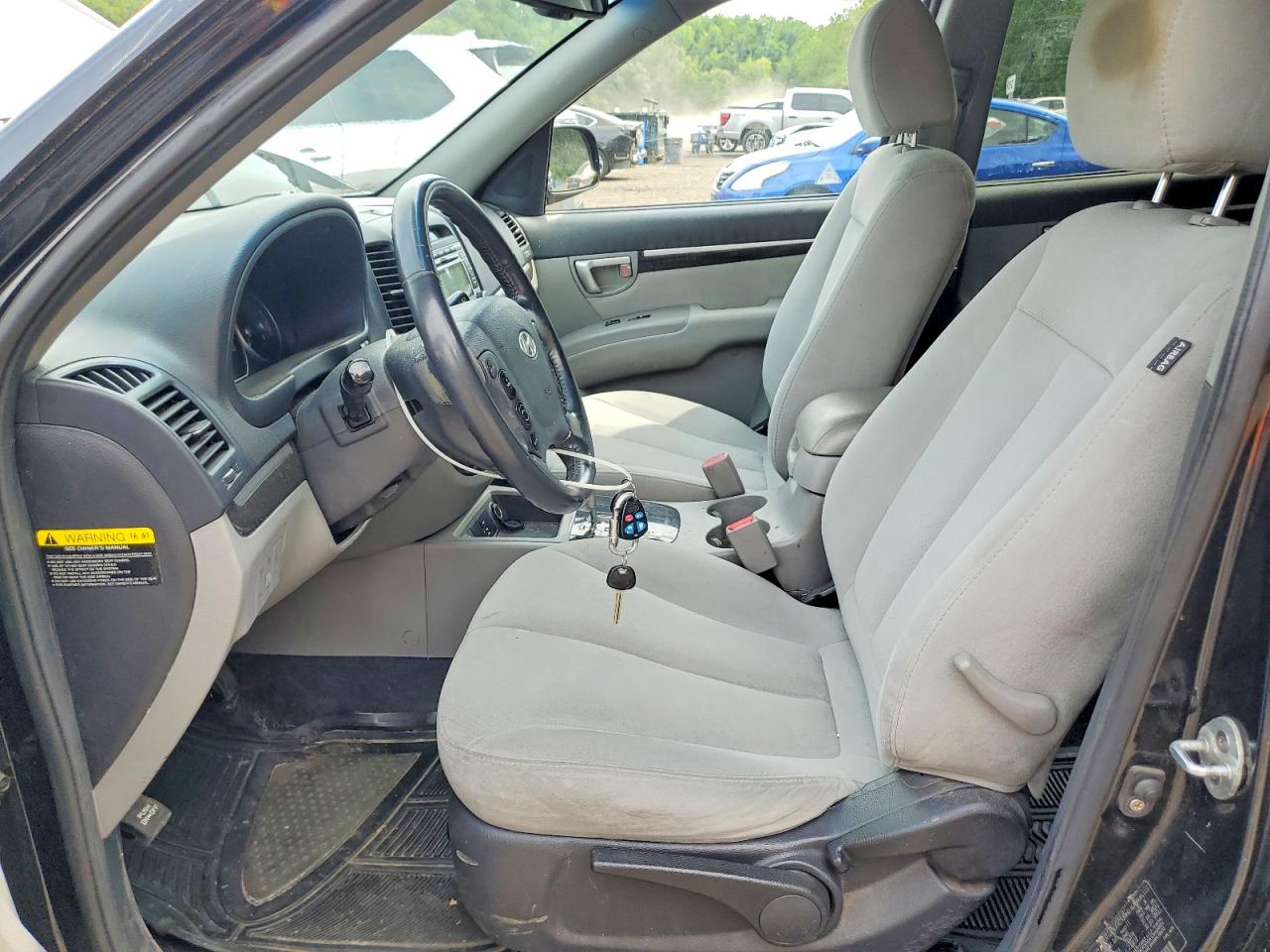 2009 Hyundai Santa Fe Se Black vin: 5NMSH73E59H243124