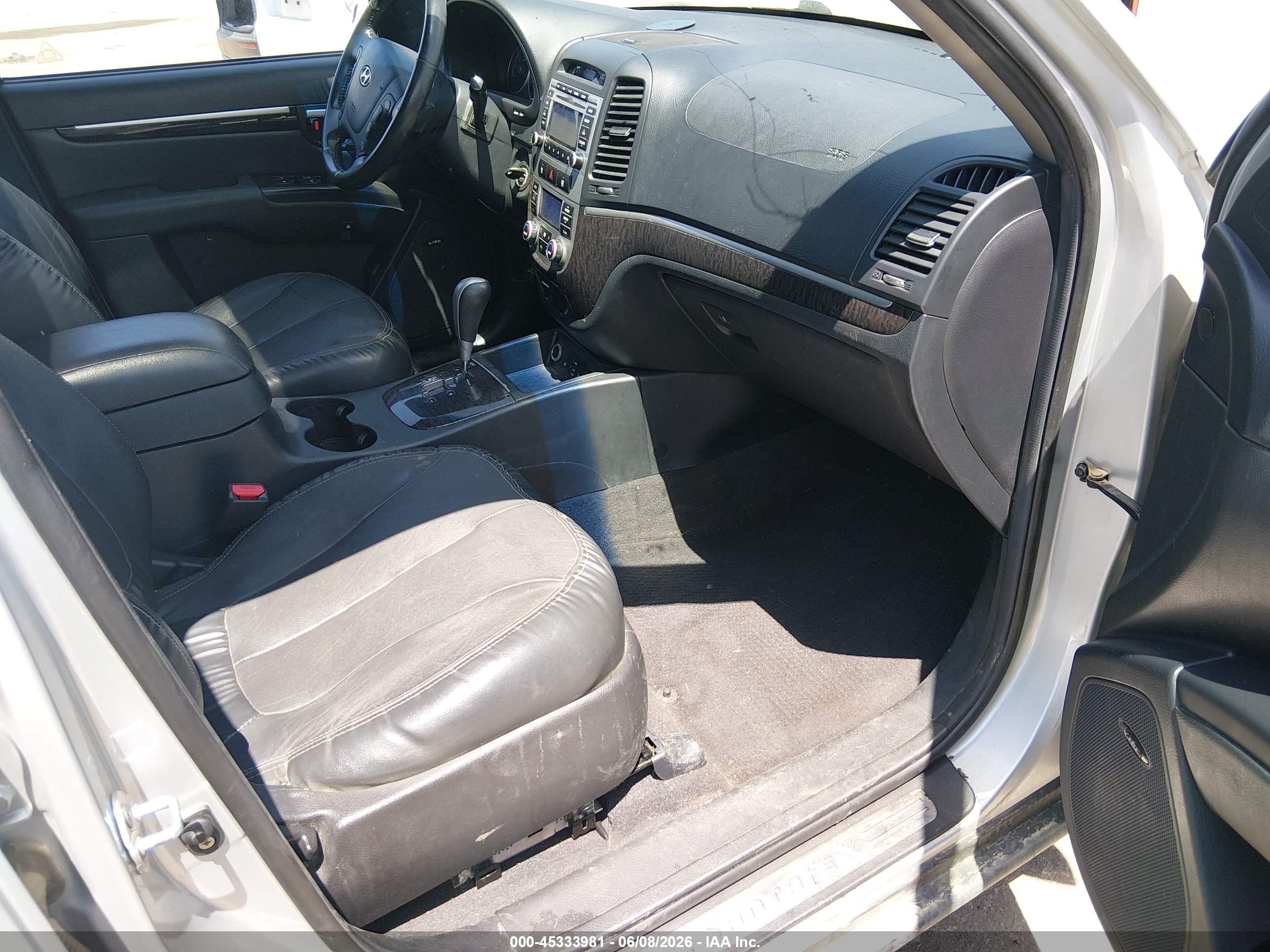 2009 Hyundai Santa Fe Limited Gray vin: 5NMSH73E59H295904
