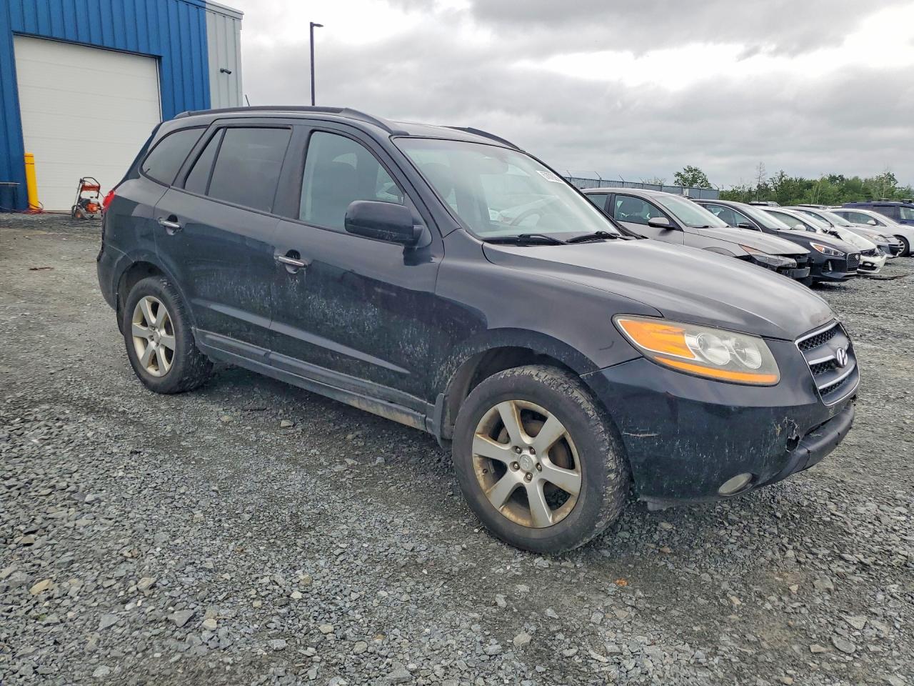 2009 Hyundai Santa Fe Se Black vin: 5NMSH73E59H302978
