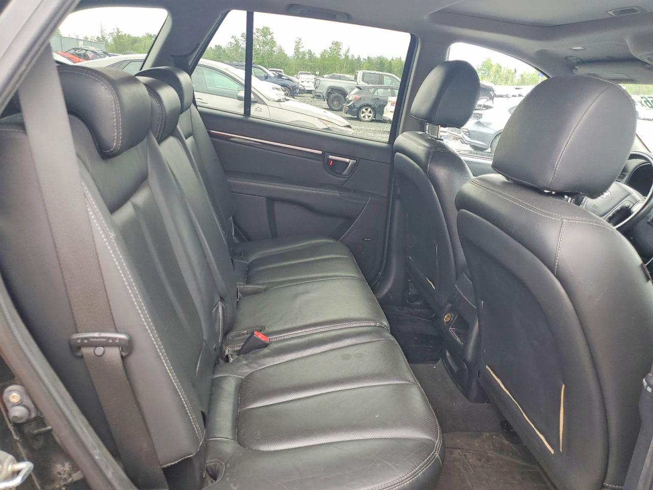 2009 Hyundai Santa Fe Se Black vin: 5NMSH73E59H302978