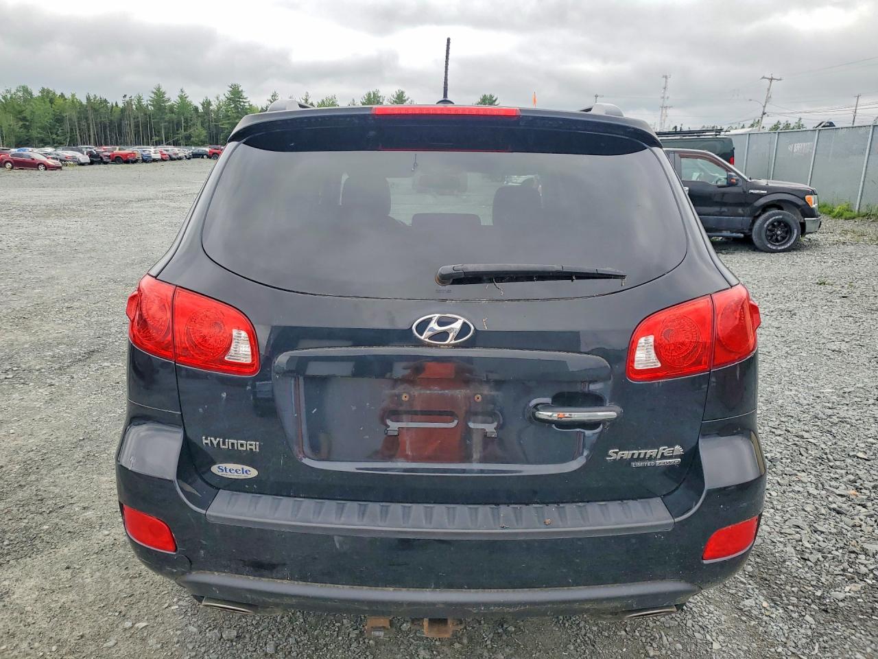 2009 Hyundai Santa Fe Se Black vin: 5NMSH73E59H302978