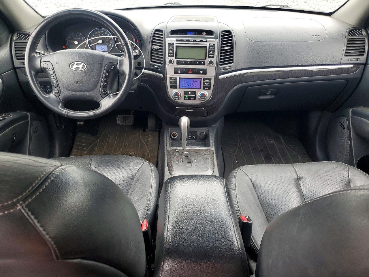 2009 Hyundai Santa Fe Se Black vin: 5NMSH73E59H302978