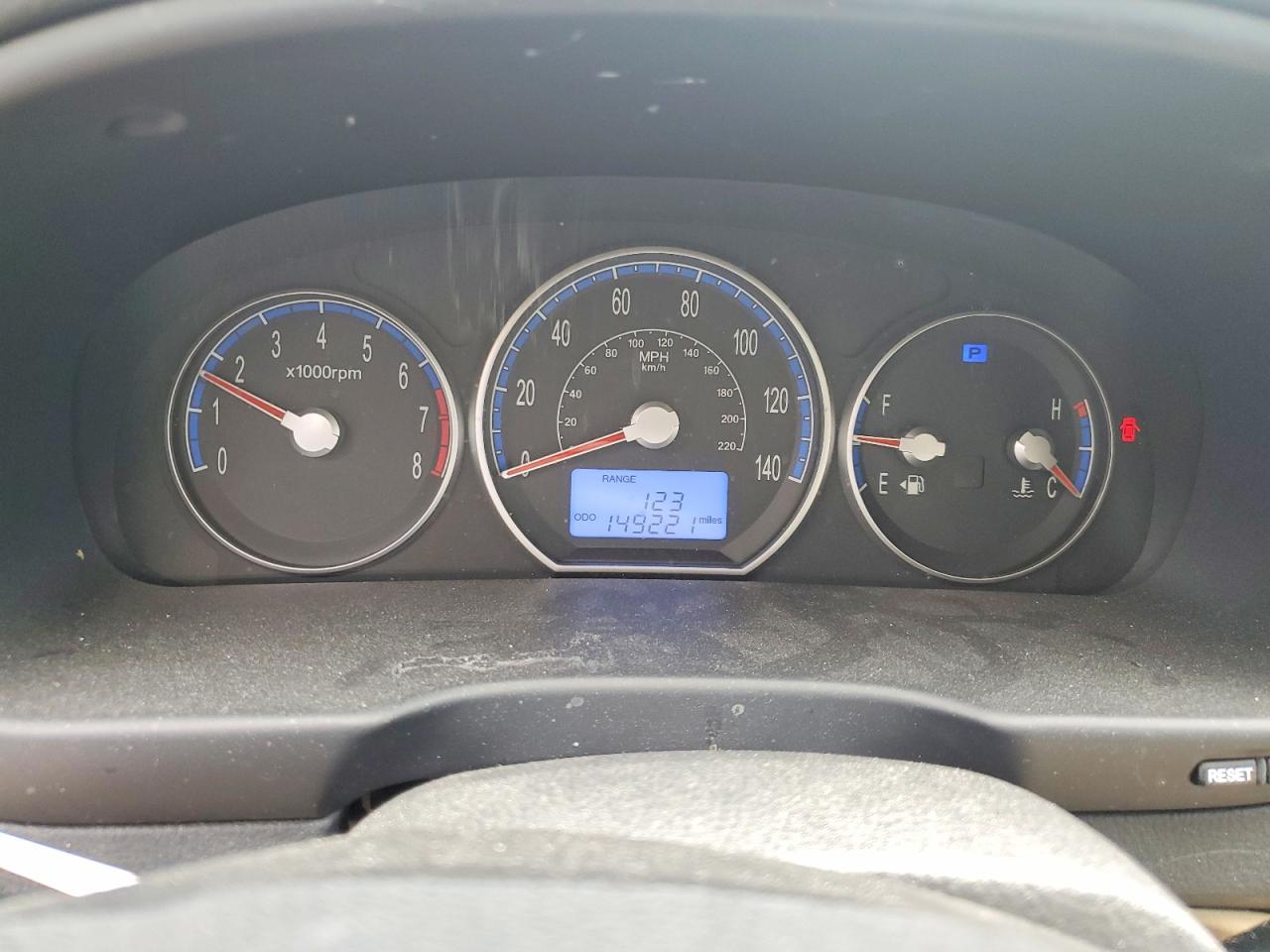 2009 Hyundai Santa Fe Limited Blue vin: 5NMSH73E59H306934