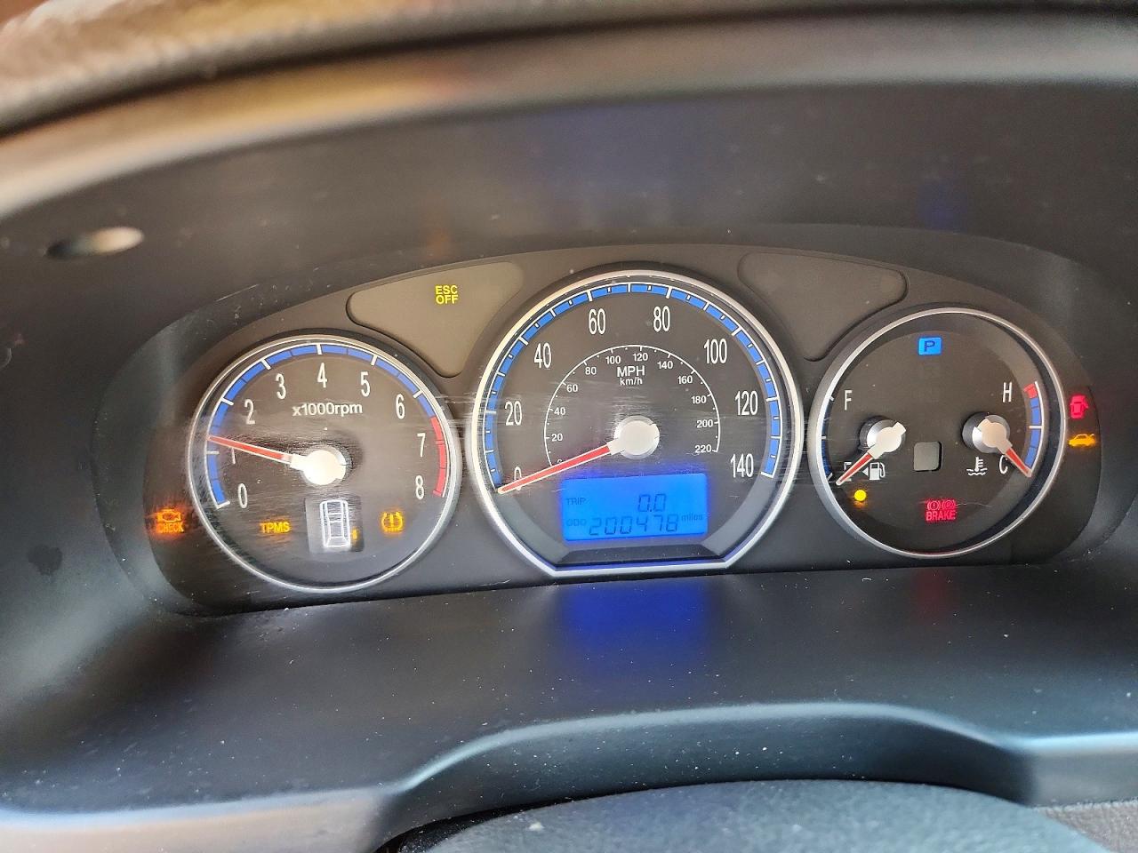 2008 Hyundai Santa Fe Se Silver vin: 5NMSH73E68H201978
