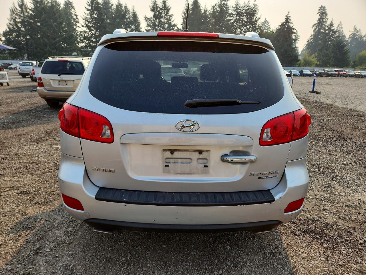 2008 Hyundai Santa Fe Se Silver vin: 5NMSH73E68H201978