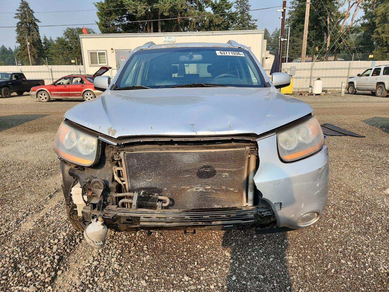 2008 Hyundai Santa Fe Se Silver vin: 5NMSH73E68H201978