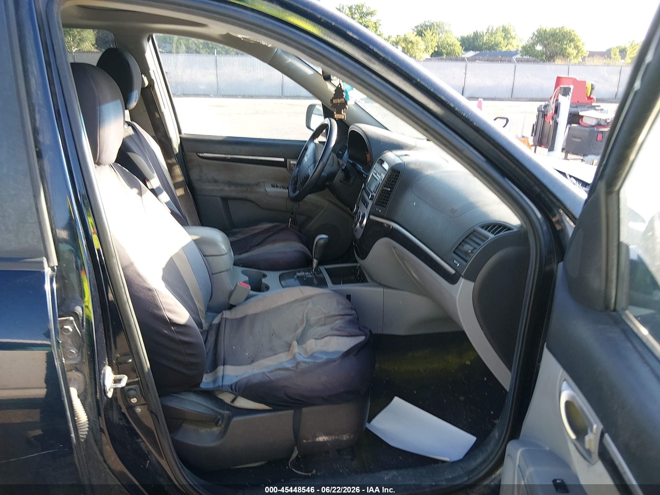 2009 Hyundai Santa Fe Se Черный vin: 5NMSH73E69H318171