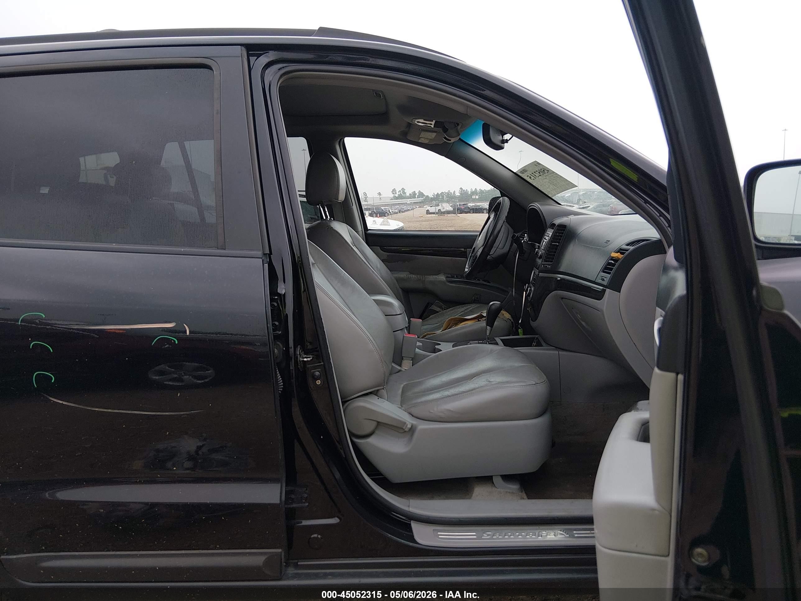 2007 Hyundai Santa Fe Limited/se Черный vin: 5NMSH73E77H045559