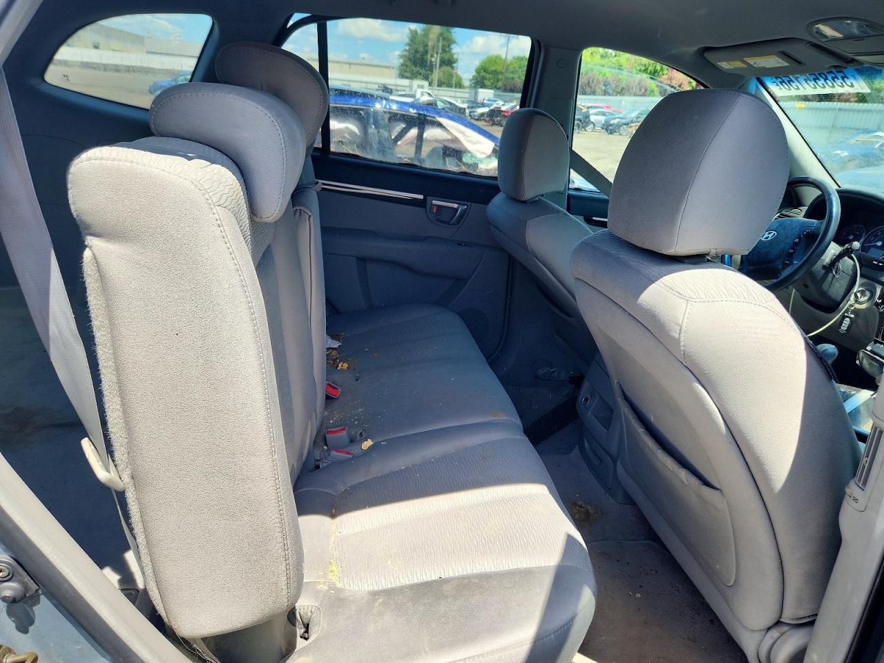 2007 Hyundai Santa Fe Se Gray vin: 5NMSH73E77H058778