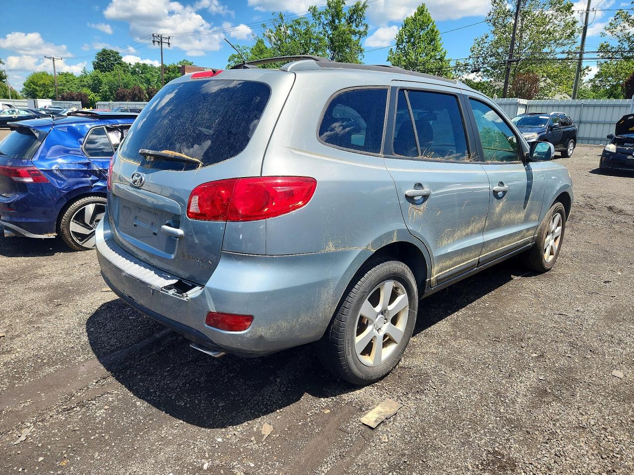 2007 Hyundai Santa Fe Se Gray vin: 5NMSH73E77H058778