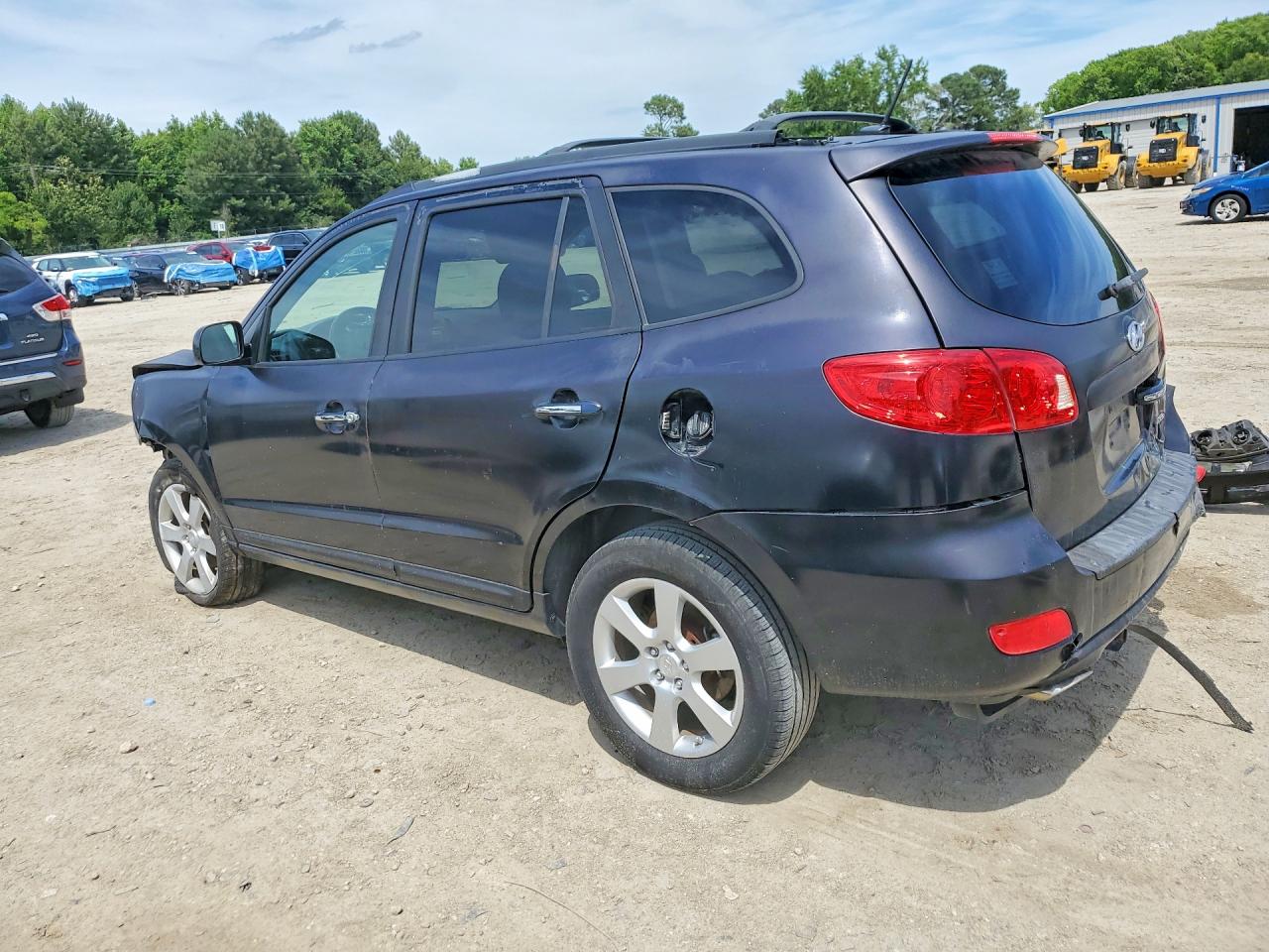 2007 Hyundai Santa Fe Se Black vin: 5NMSH73E77H118462