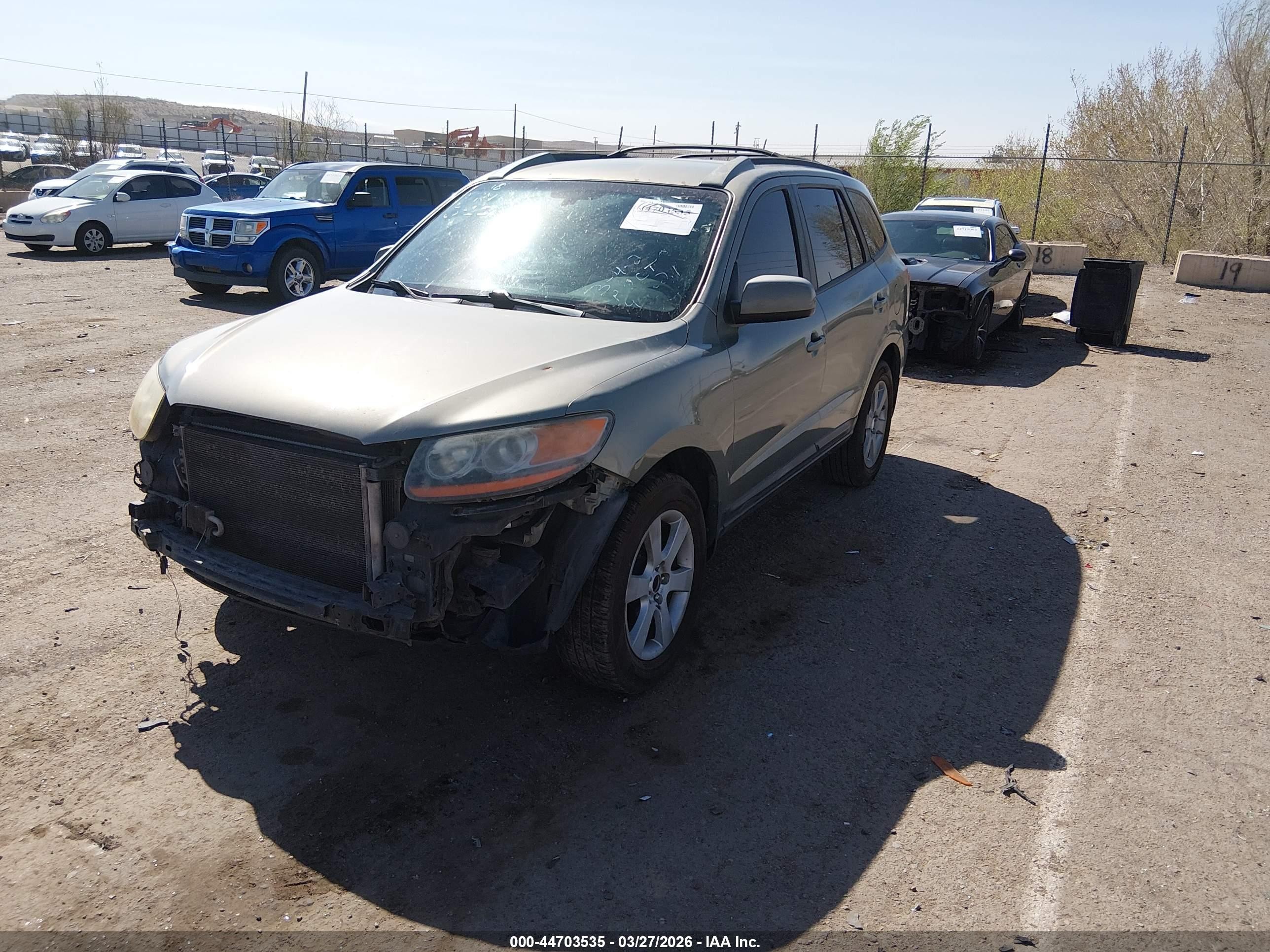 2008 Hyundai Santa Fe Limited/se Gray vin: 5NMSH73E78H145050