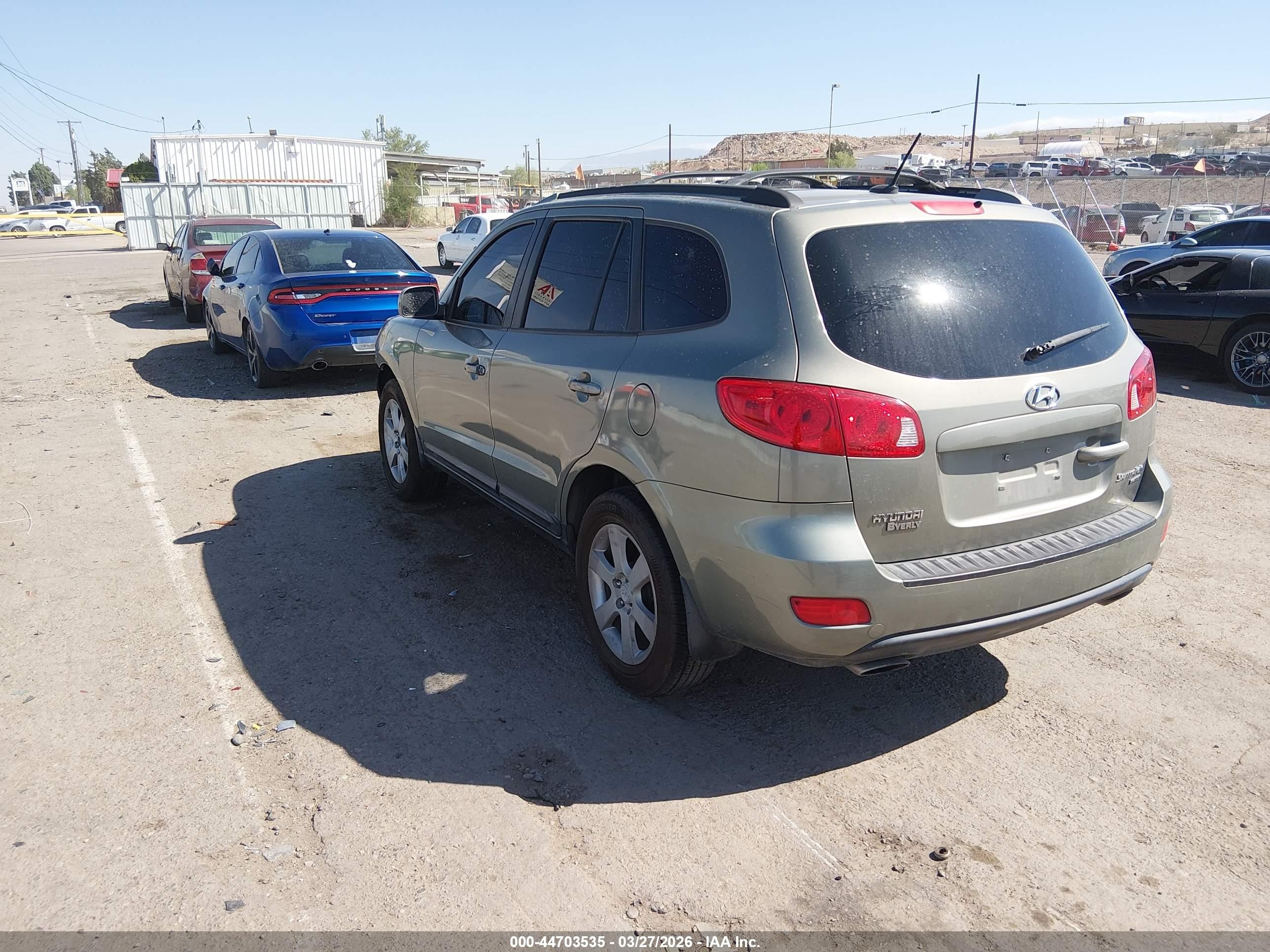 2008 Hyundai Santa Fe Limited/se Gray vin: 5NMSH73E78H145050