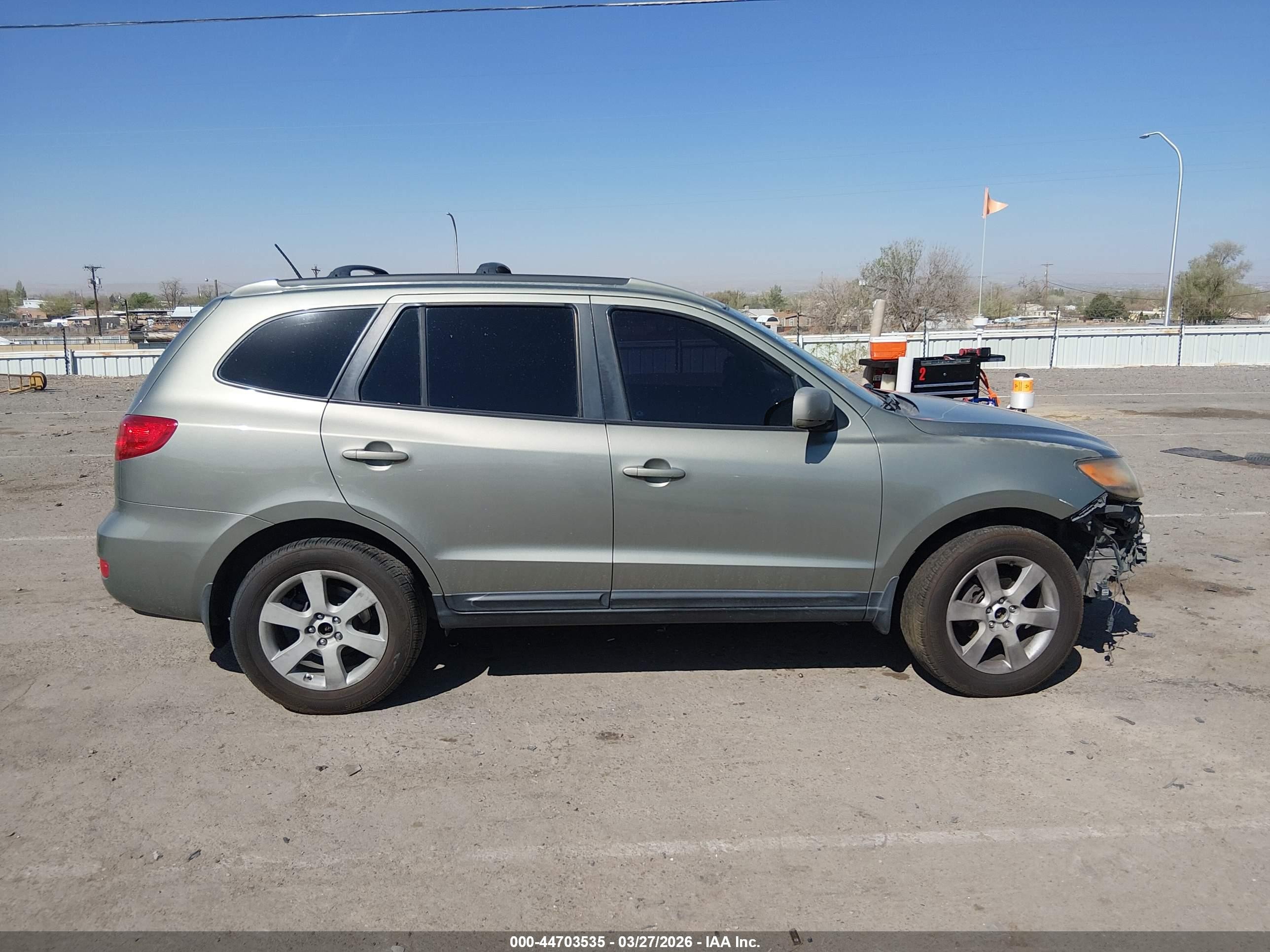 2008 Hyundai Santa Fe Limited/se Gray vin: 5NMSH73E78H145050