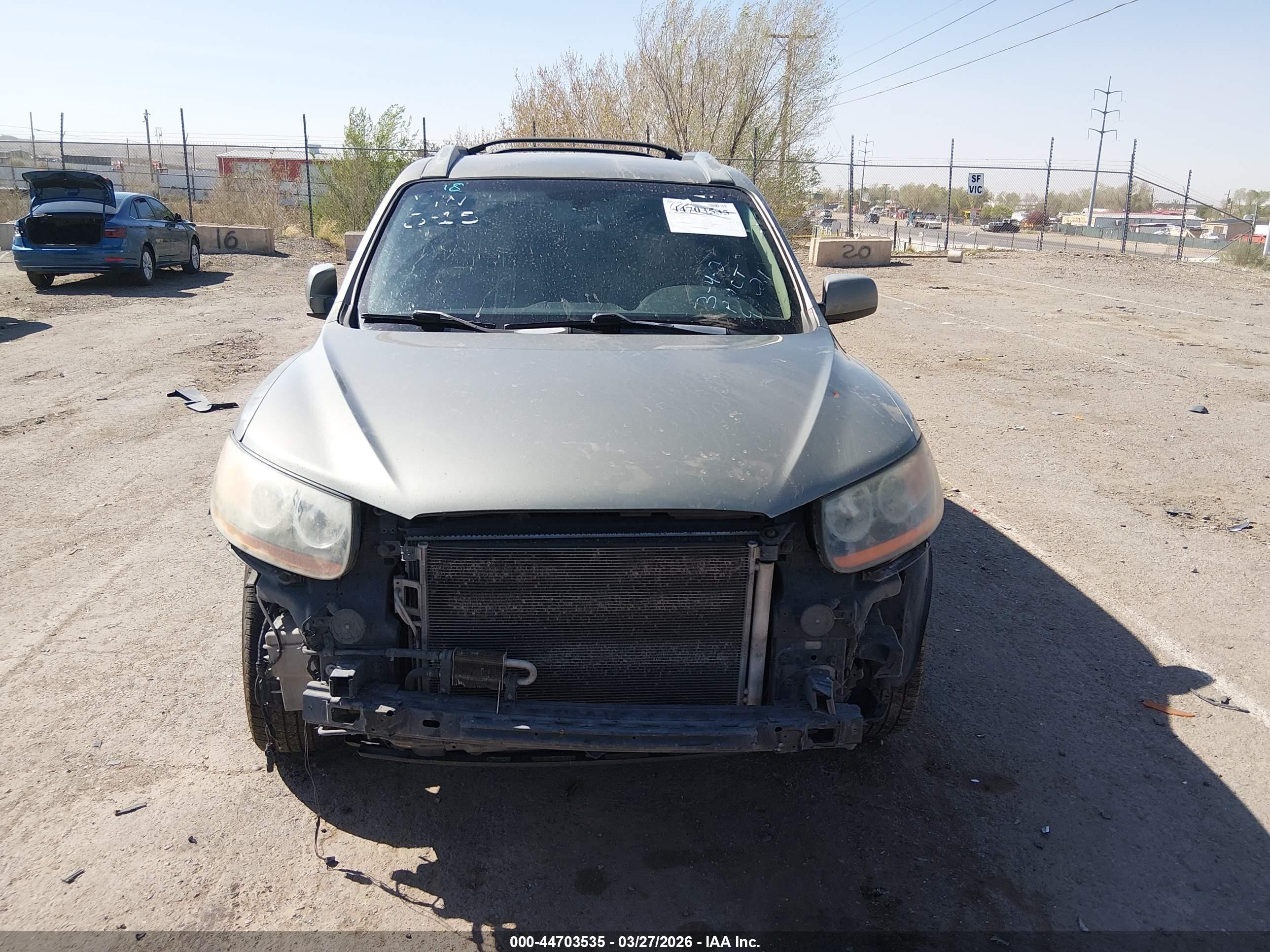 2008 Hyundai Santa Fe Limited/se Gray vin: 5NMSH73E78H145050