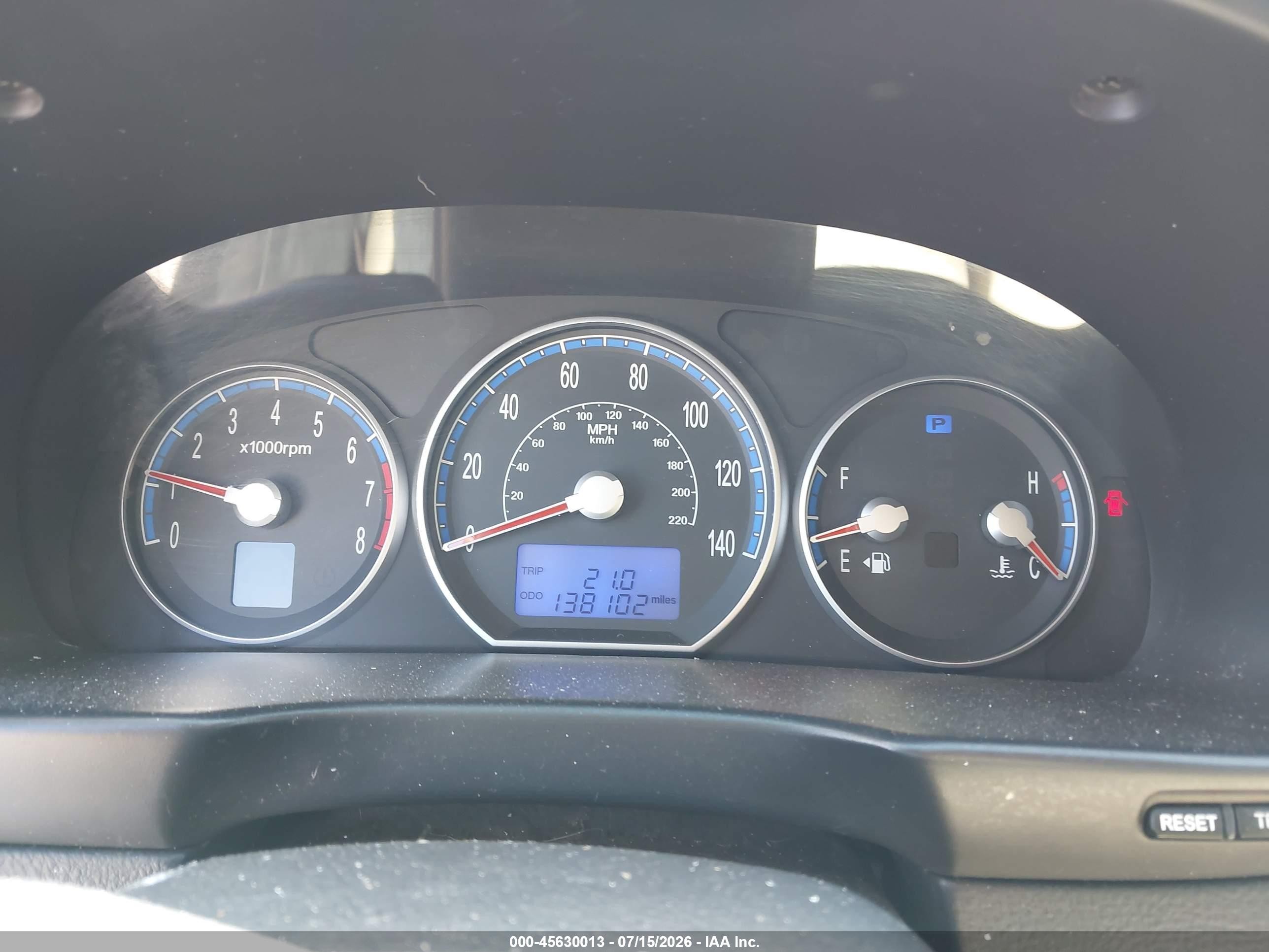 2008 Hyundai Santa Fe Limited/se Синий vin: 5NMSH73E78H158431
