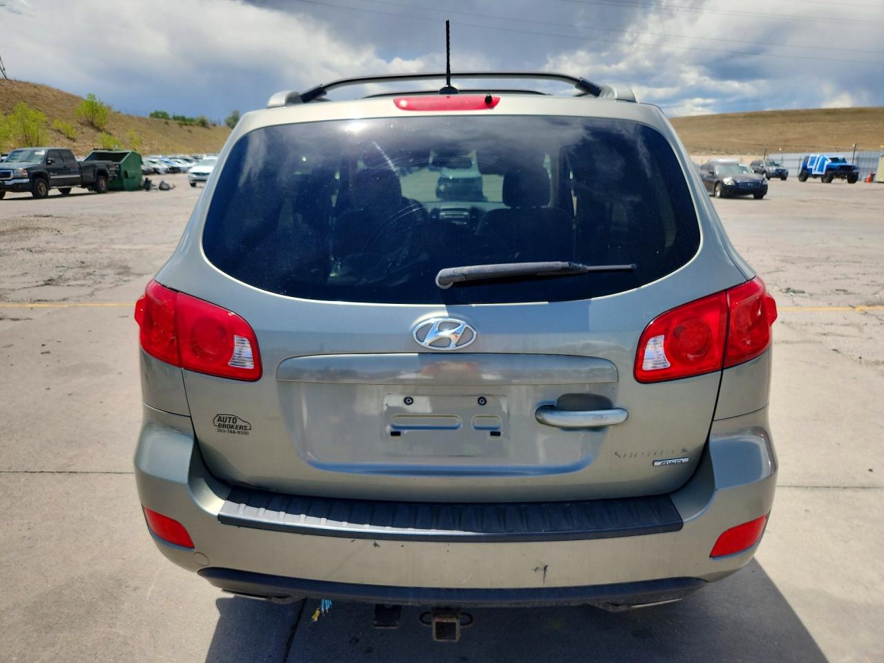 2008 Hyundai Santa Fe Se Green vin: 5NMSH73E78H167016