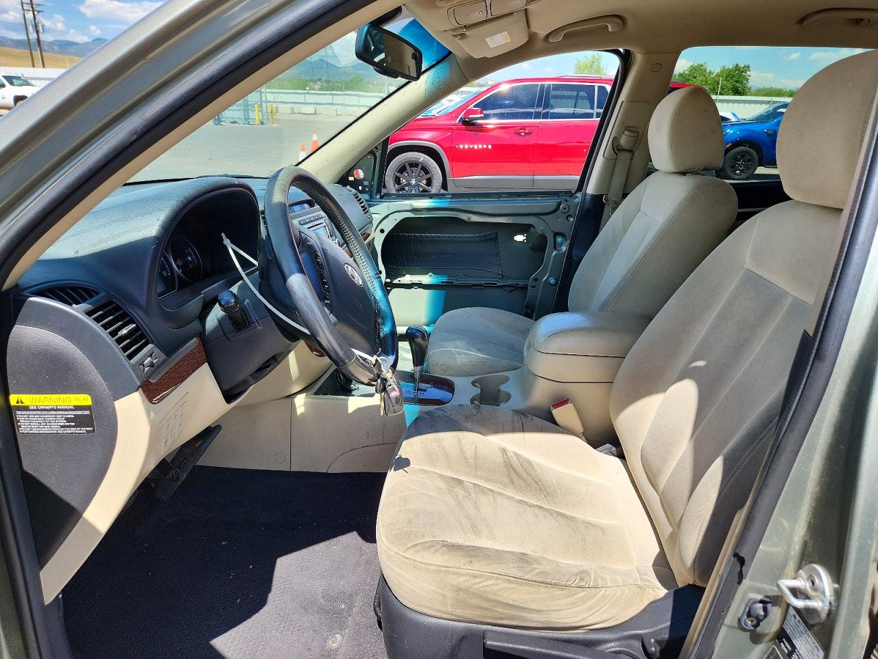 2008 Hyundai Santa Fe Se Green vin: 5NMSH73E78H167016