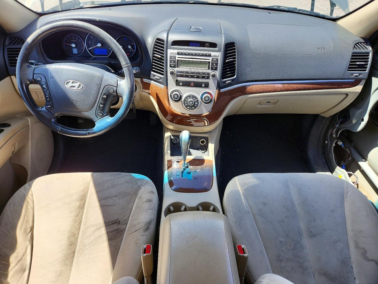 2008 Hyundai Santa Fe Se Green vin: 5NMSH73E78H167016