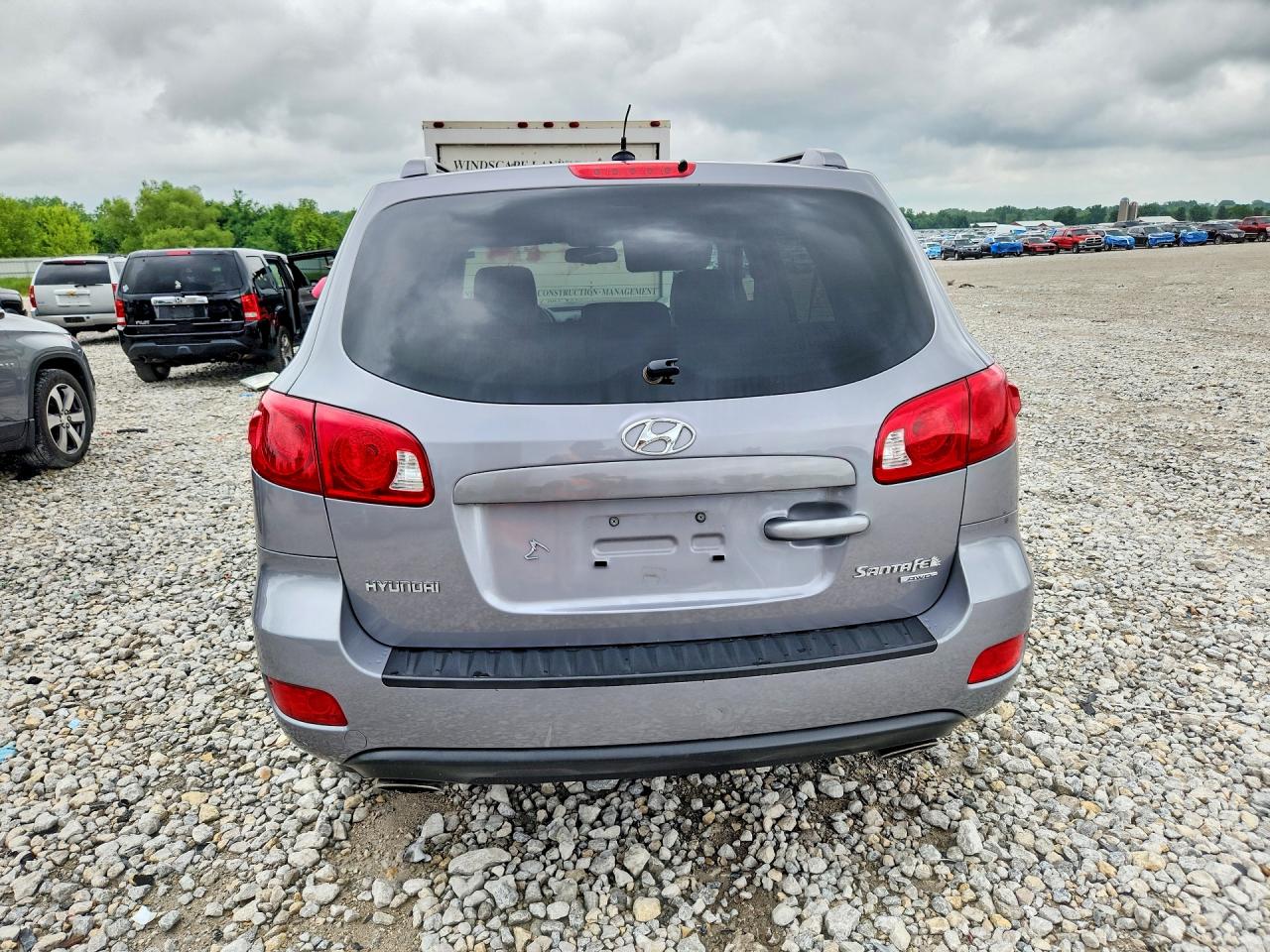 2008 Hyundai Santa Fe Se Silver vin: 5NMSH73E78H176590